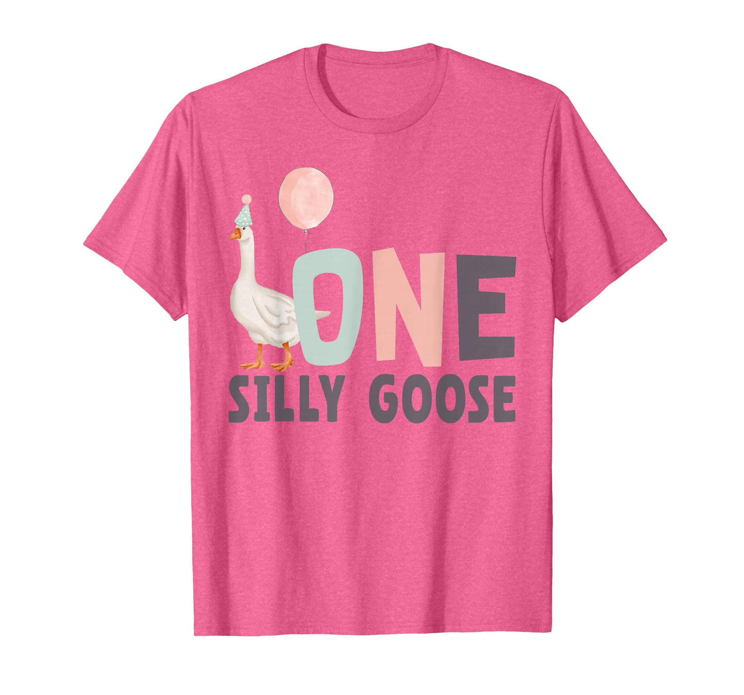 One Silly Goose Funny 1st First Birthday Family Matching T-Shirt