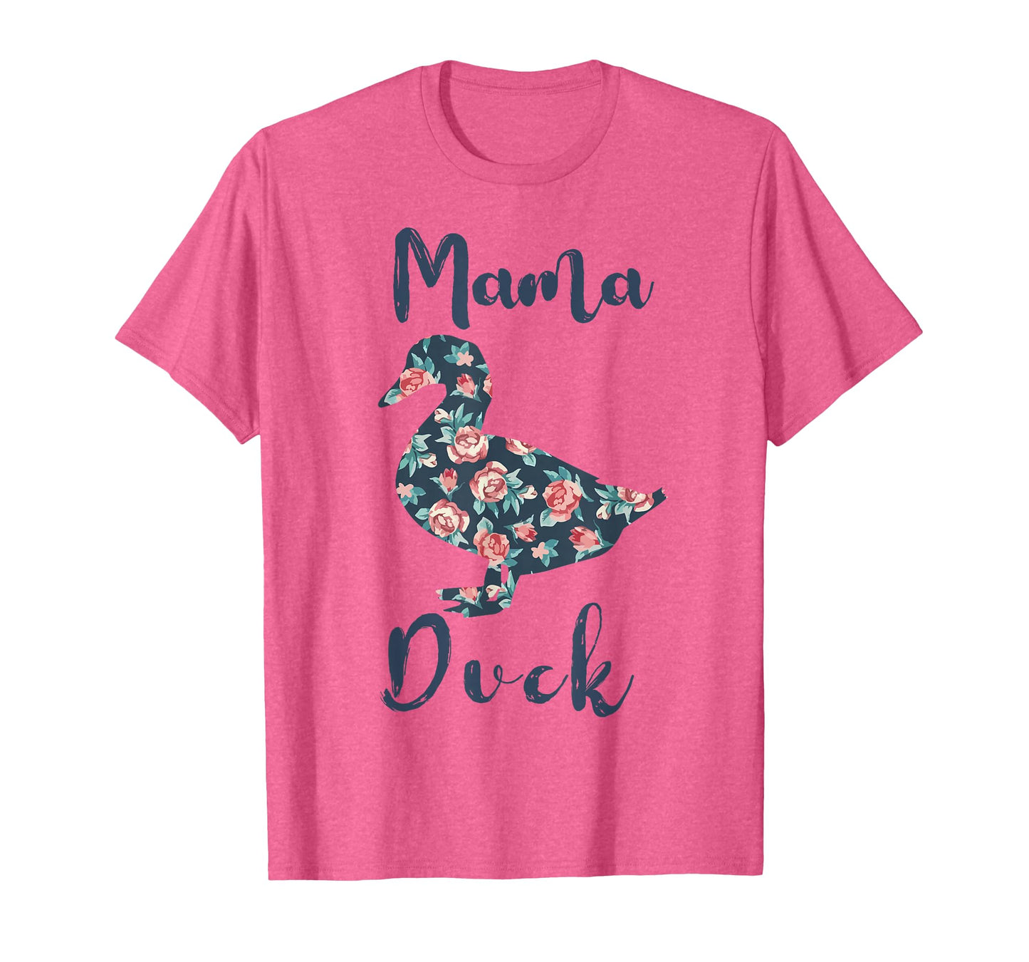 Mama Duck-Shirt Women Farm Mom Funny Mother Day Gift T-Shirt