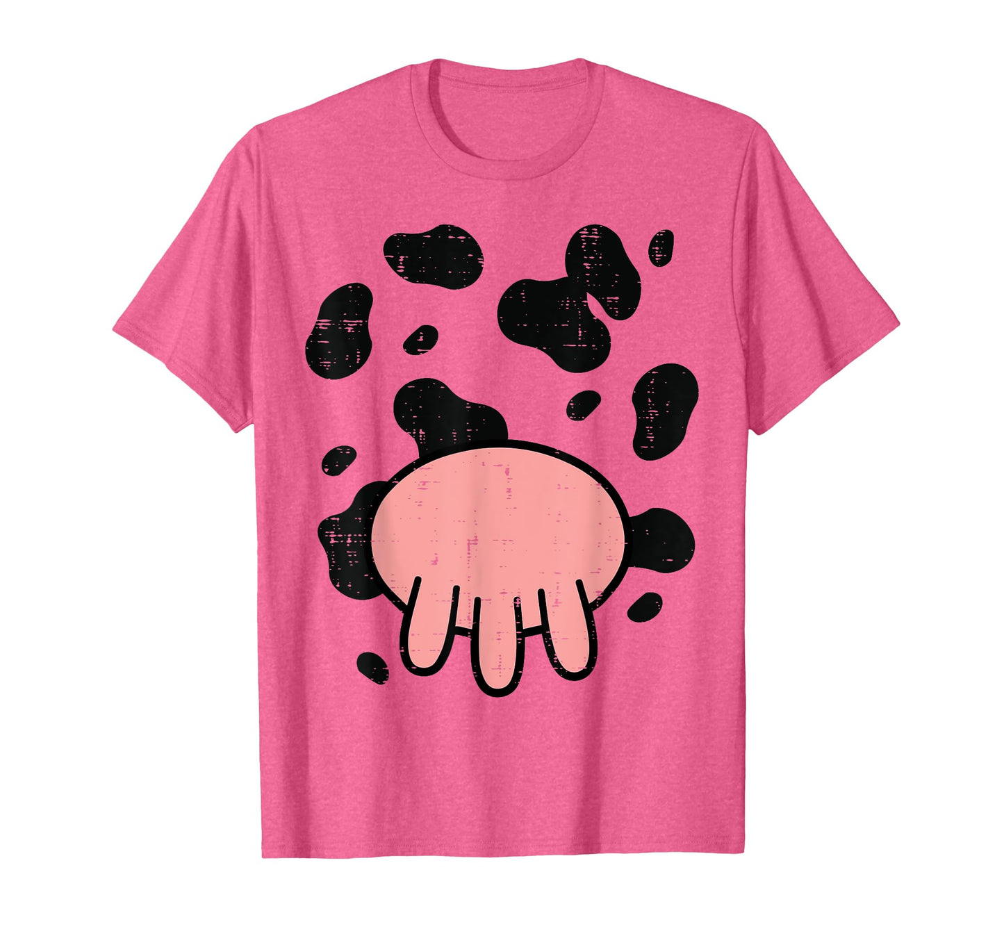 Halloween Cow Udder Funny Animal Farm Costume Men Women Kids T-Shirt