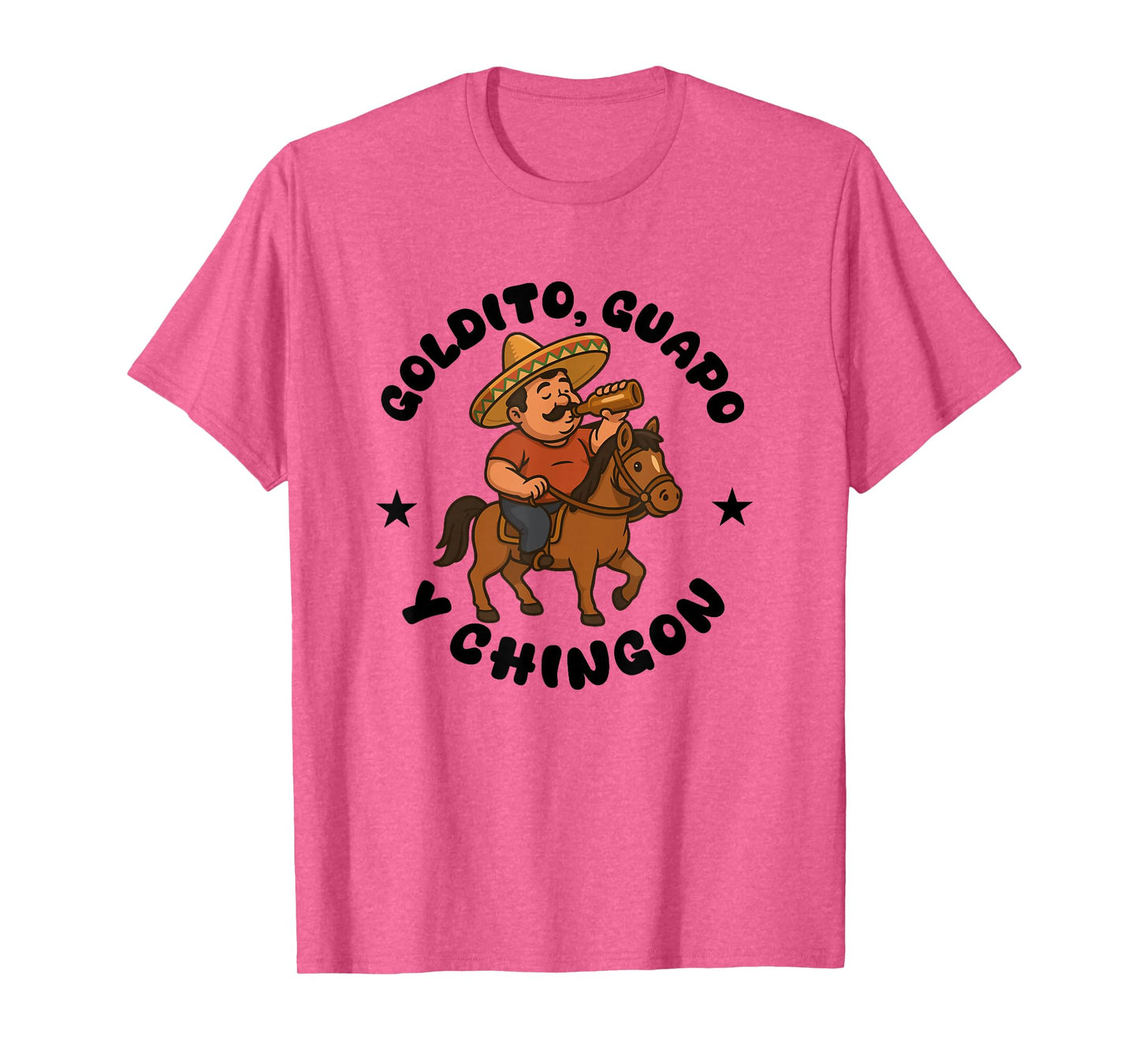 gordito guapo y chingon camisa papa mexicano mexican dad T-Shirt