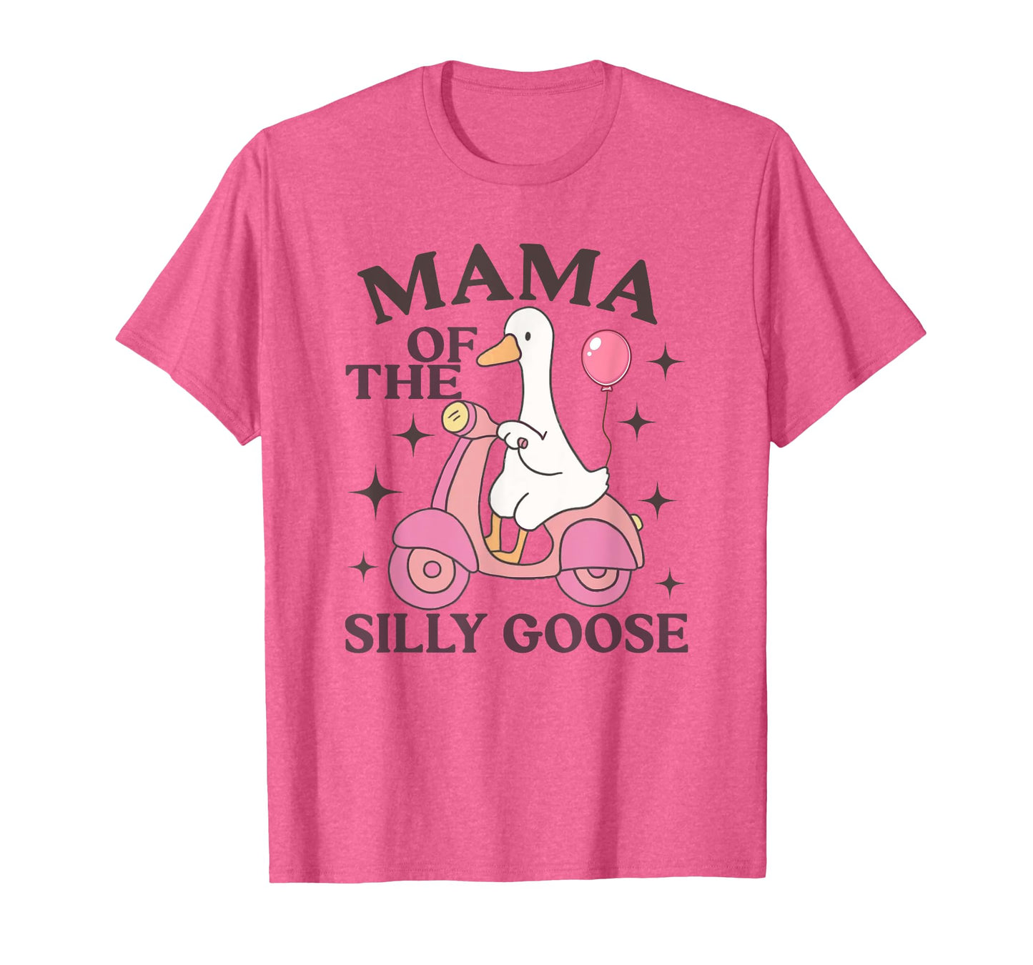 Mama Goose On The Loose Funny Birthday Matching Family T-Shirt