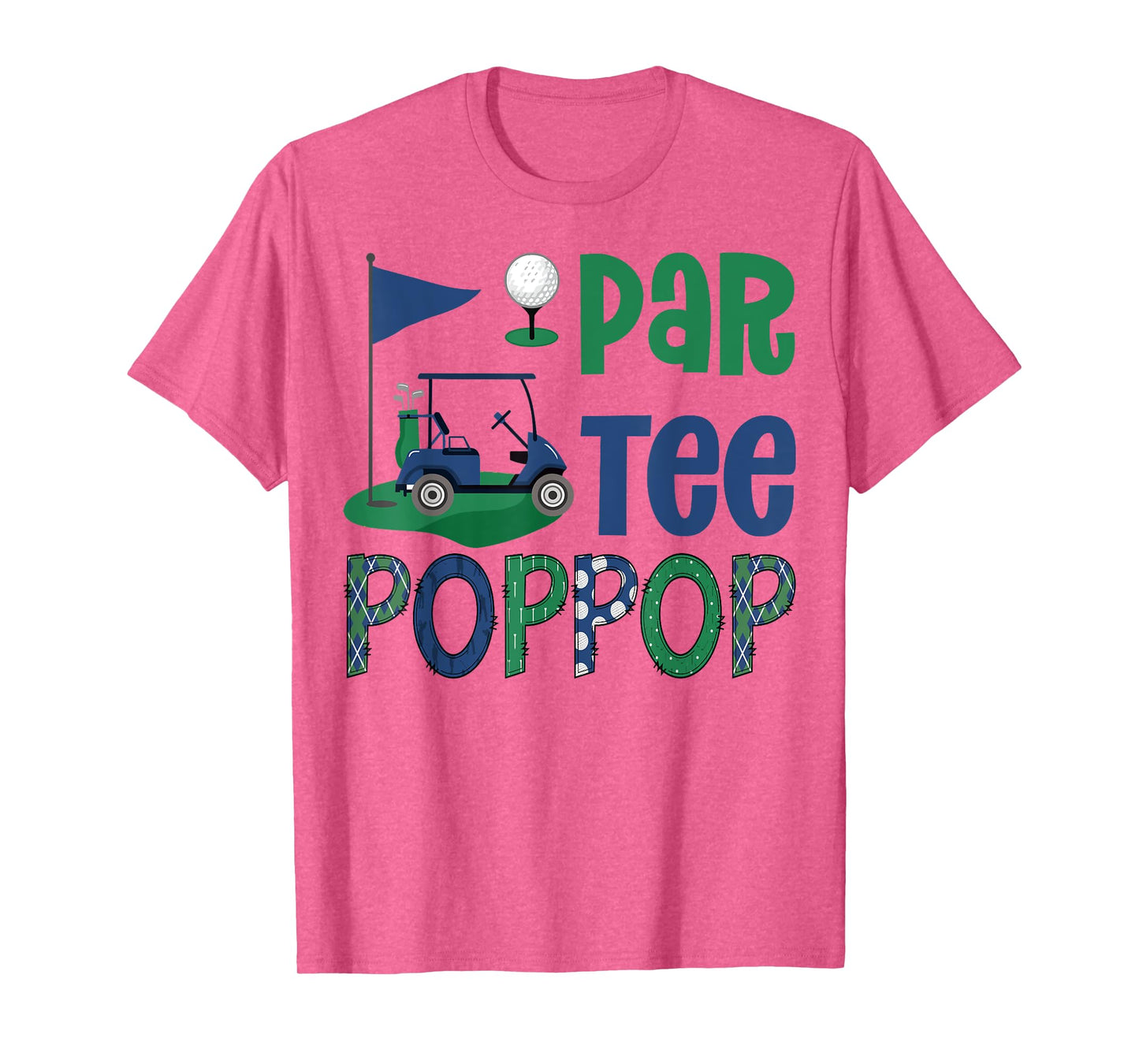 Par-Tee PopPop Golf Lover Birthday Party Family Matching T-Shirt