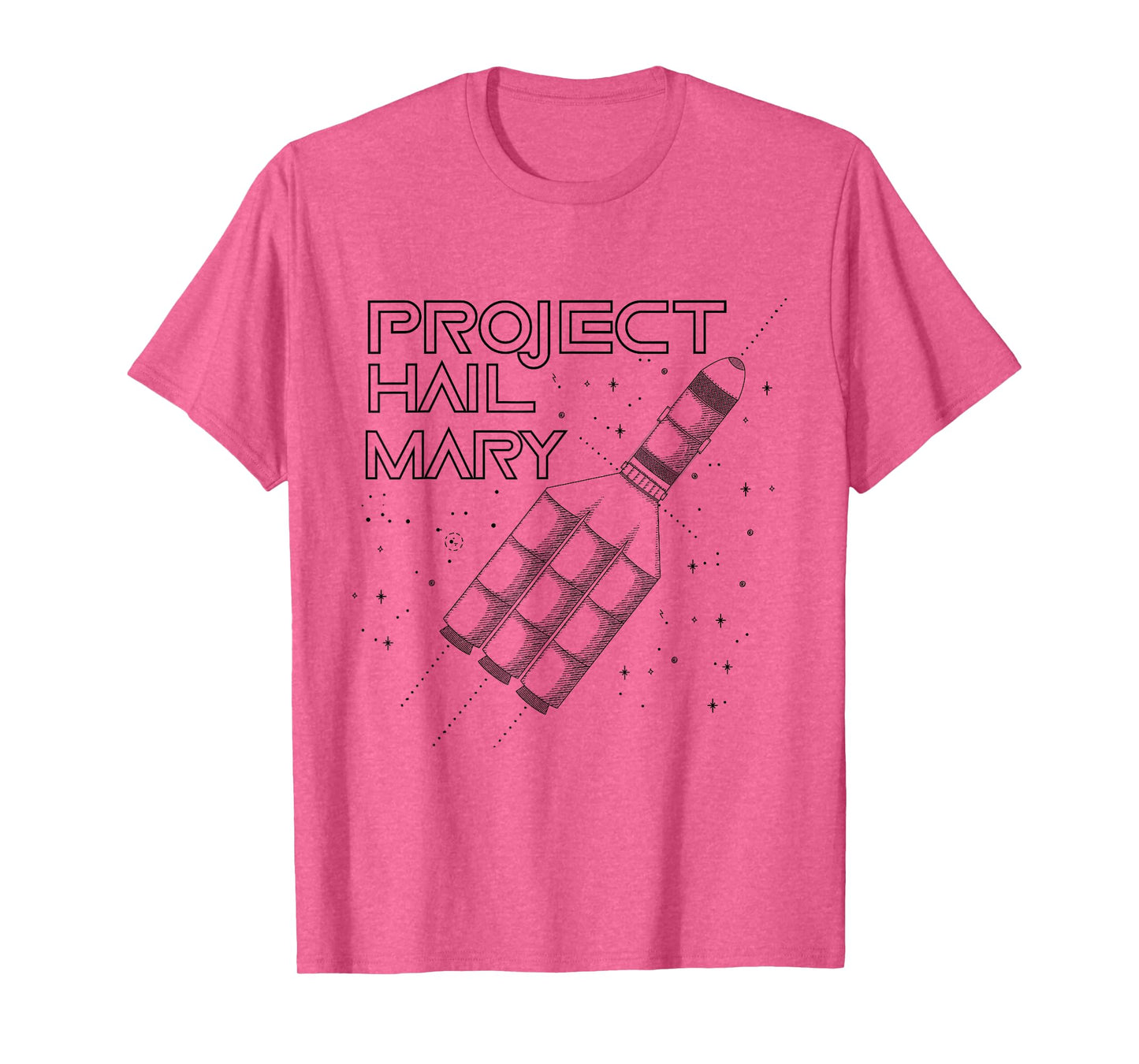 Project Hail Mary Space Rocket Ship T-Shirt