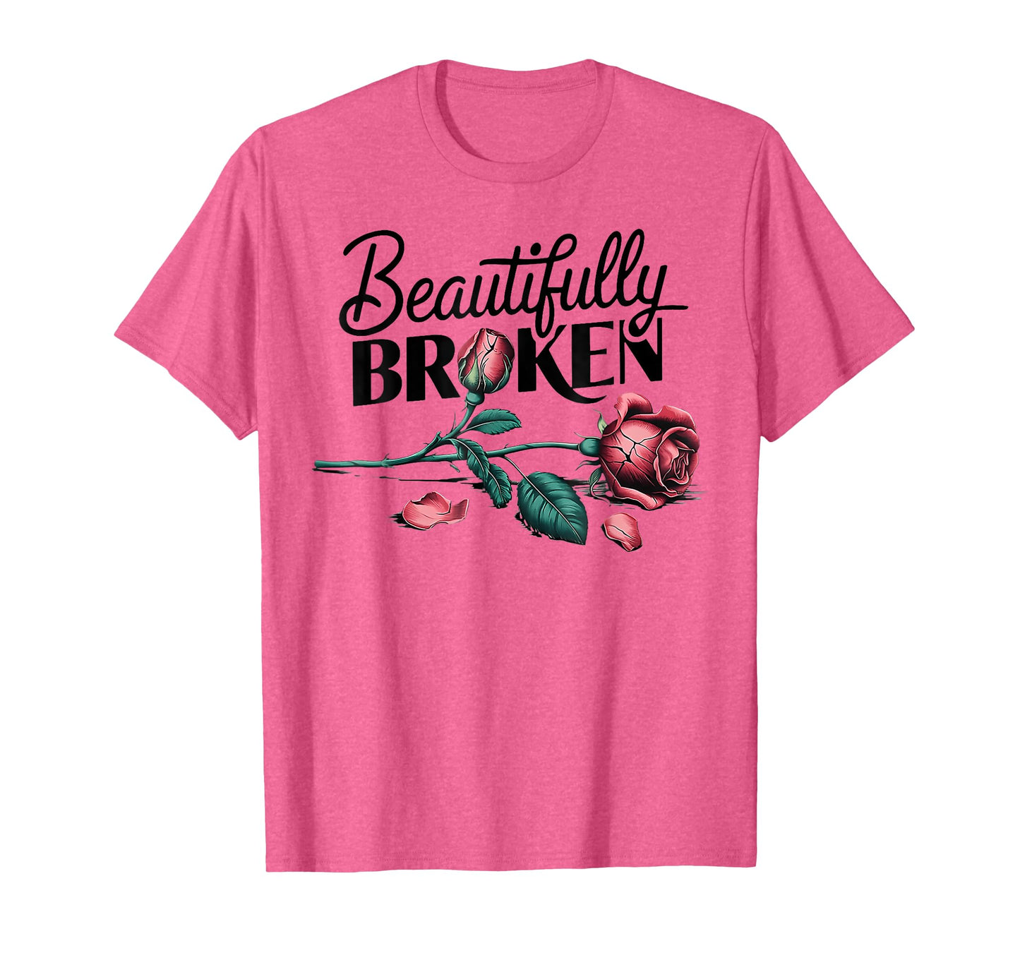 Vintage Beautifully Broken Rose T-Shirt
