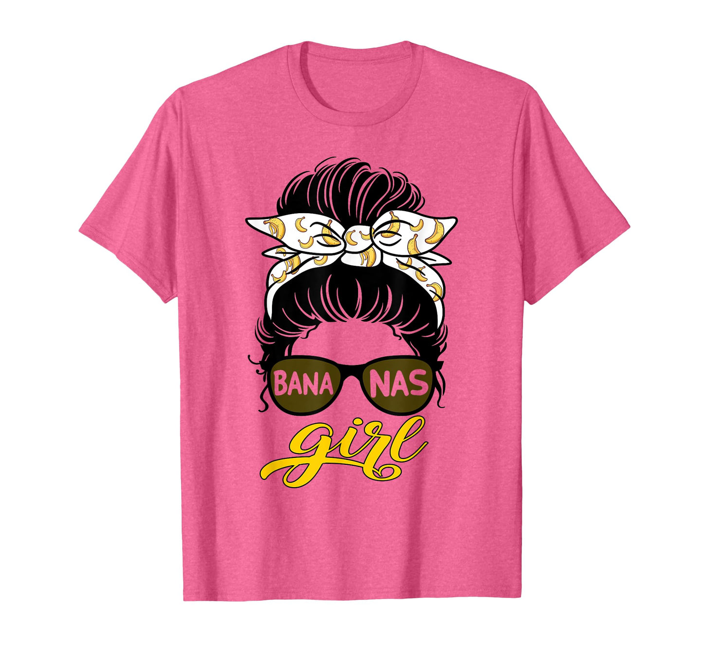 Retro Bananas Coquette Bow Gift for Girls & Women T-Shirt