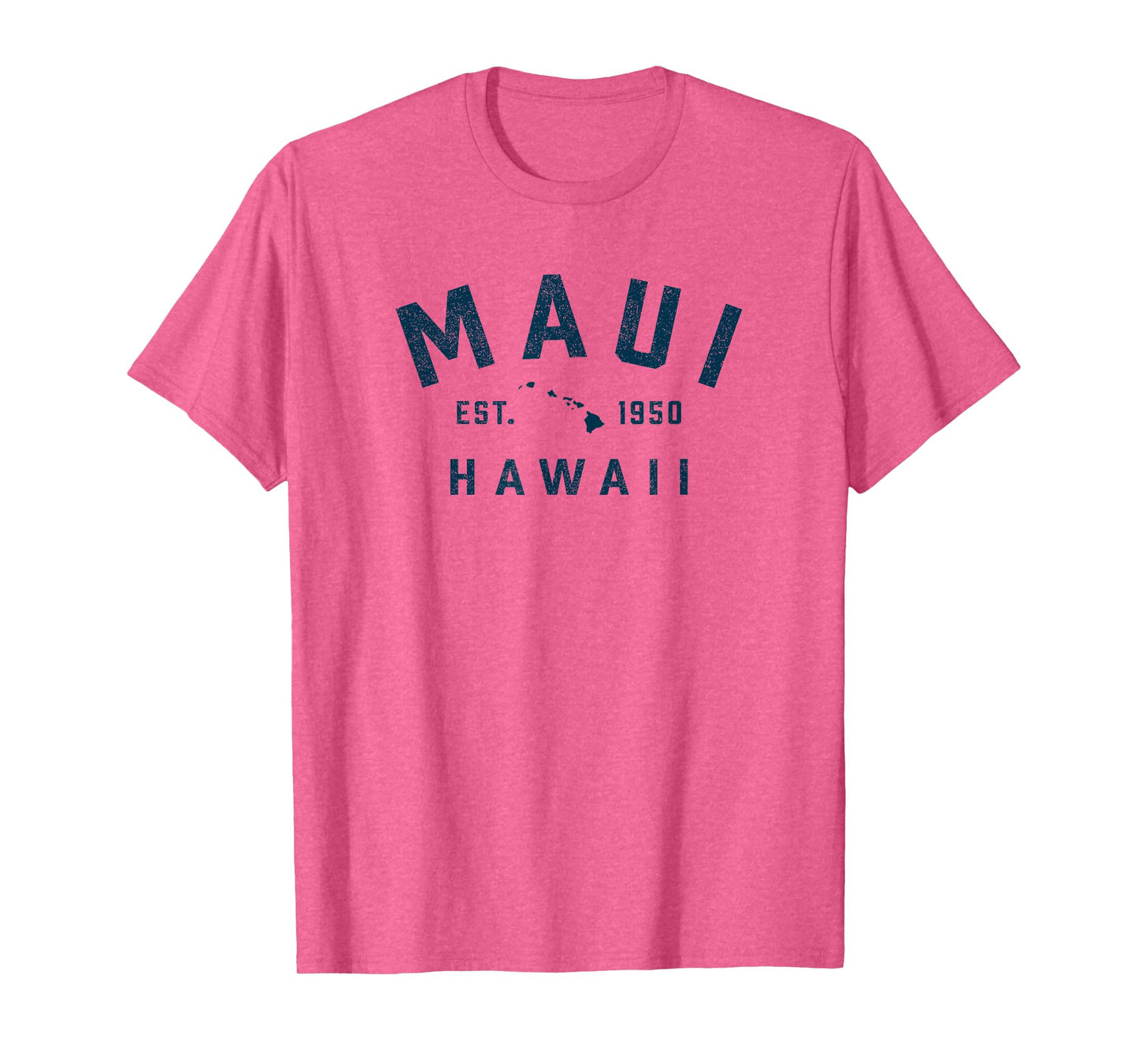 Vintage Maui Hawaii Souvenir Retro Preppy Throwback Hawaiian T-Shirt