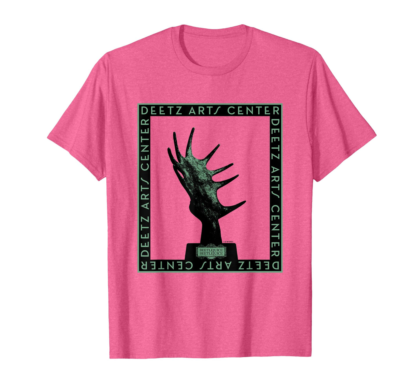 Beetlejuice Beetlejuice Deetz Arts Center Poster T-Shirt
