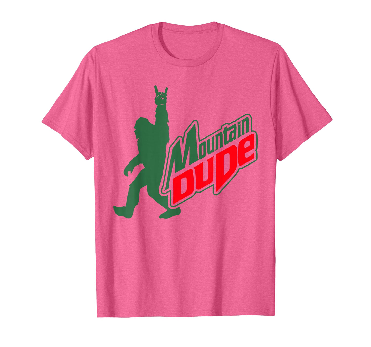Mountain Dude Funny Bigfoot Sasquatch Hiking Gifts Men Women T-Shirt