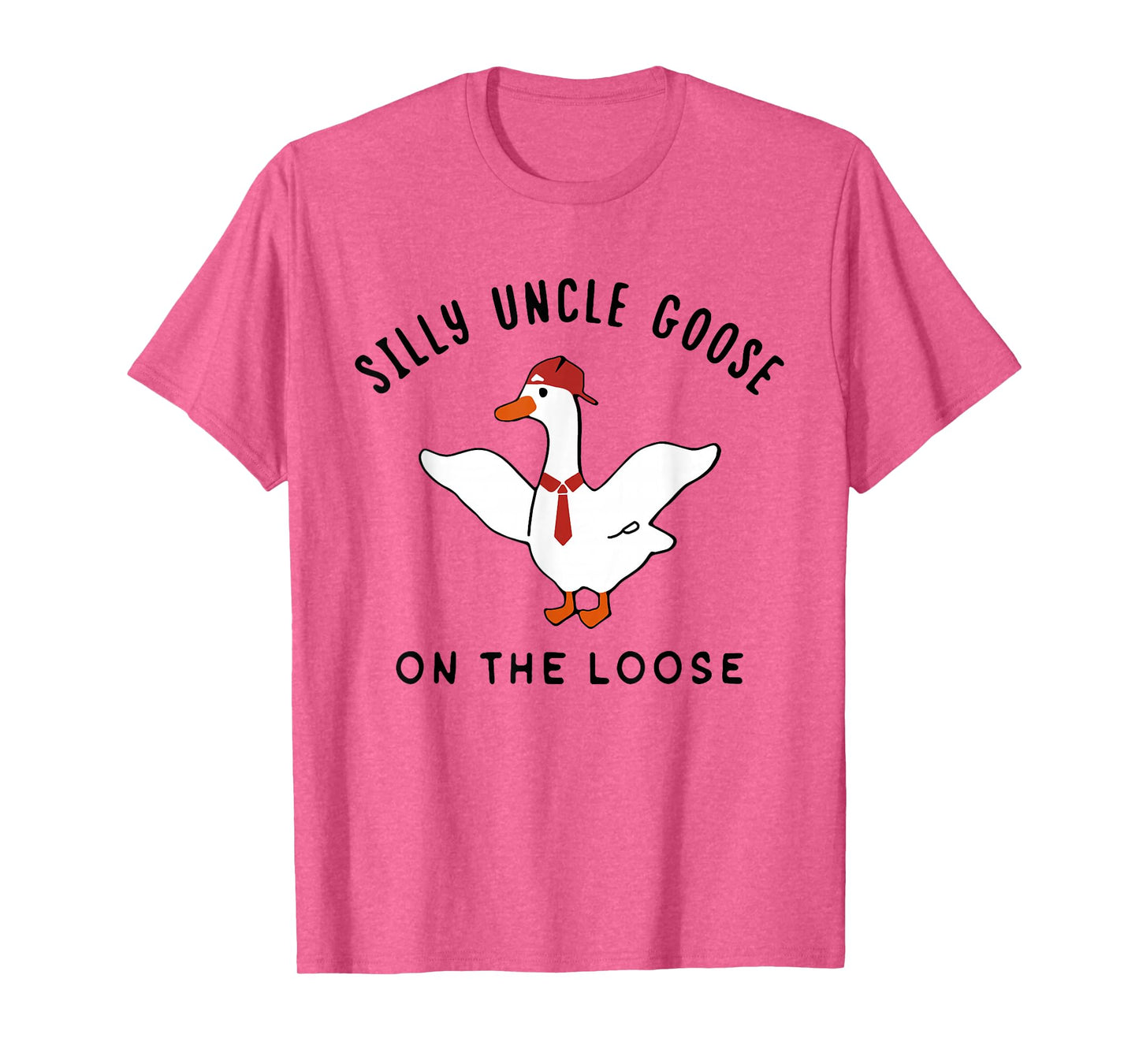 Silly Uncle Goose On the Loose Shirt Funny Goose T-Shirt
