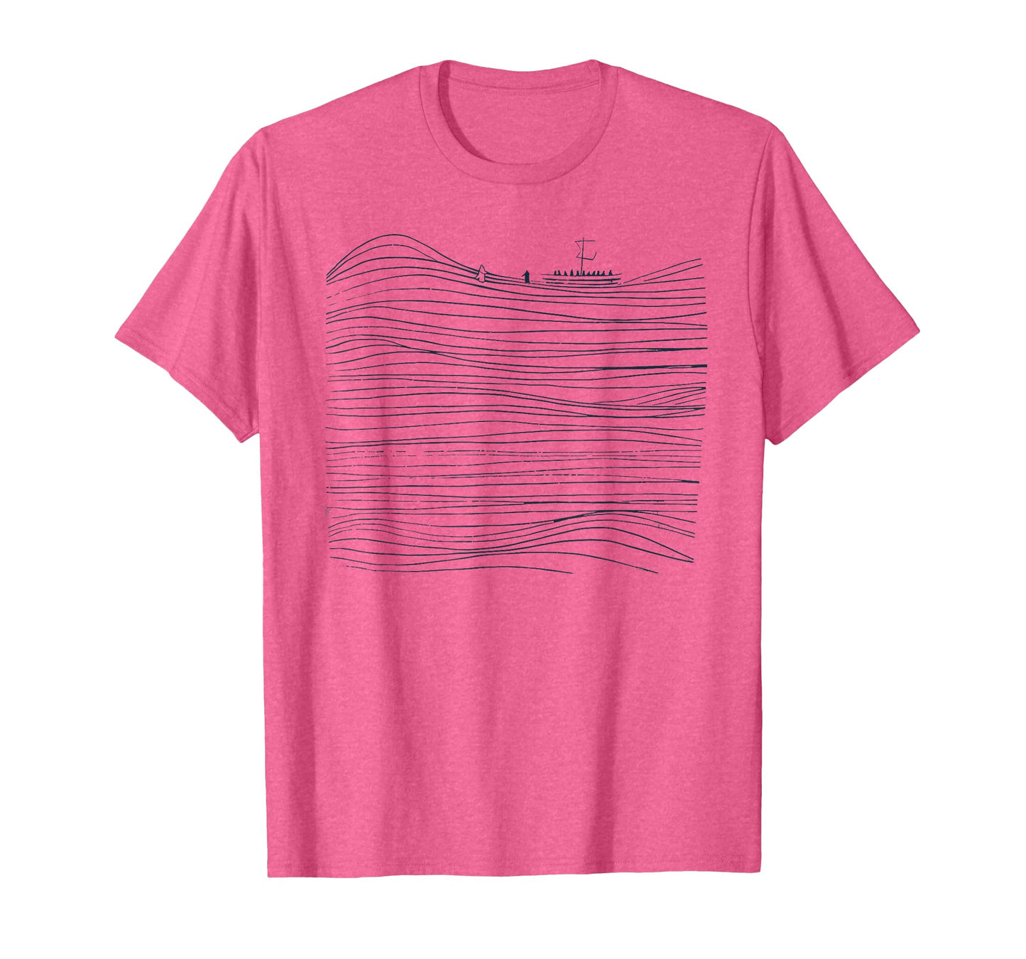 Walking On Water Boho Christian Retro Christian Faith T-Shirt