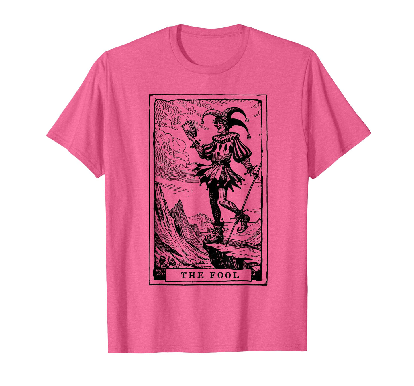 Tarot Card Shirt Jester The Fool Major Arcana Tarot Card T-Shirt