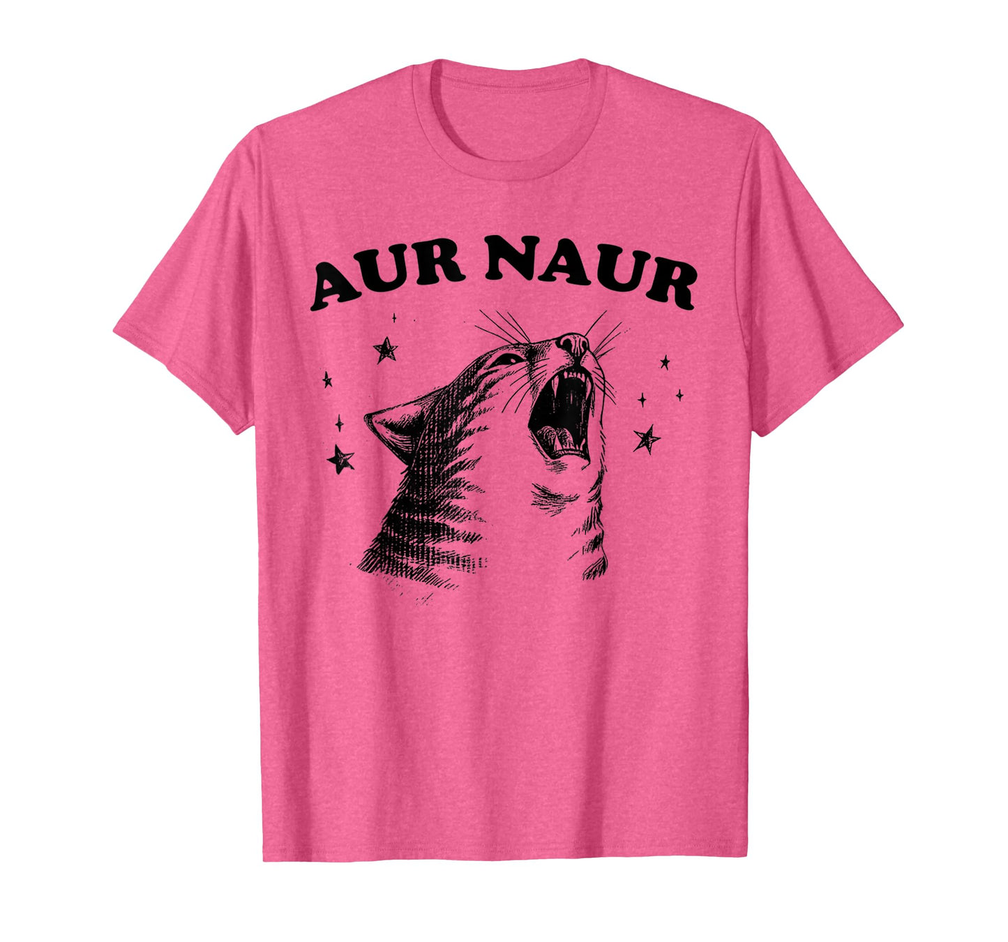 Funny Aur Naur Cat Style Oh No Surprised Cat Animal Lover T-Shirt