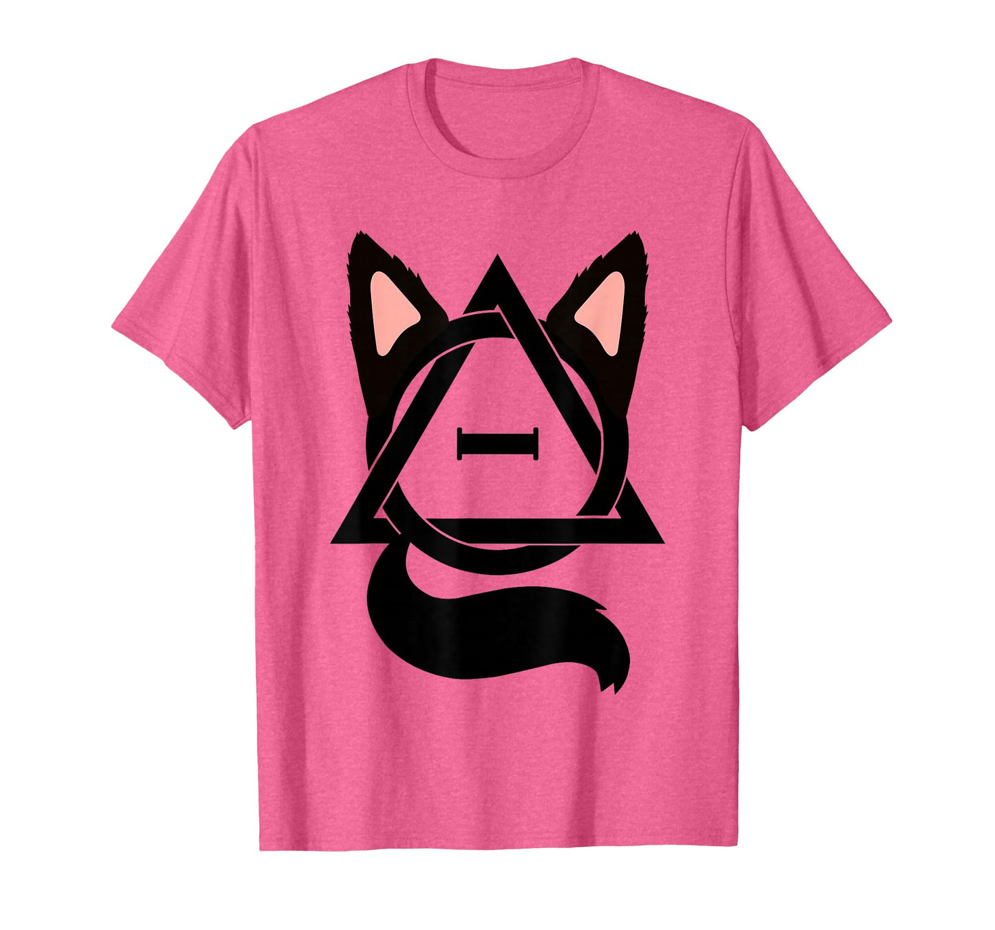 Unique Therian Gifts for Theta Delta Cat Lovers Unisex-Adult Therian Cat T-Shirt Grey Small Classic Fit Polyester 100% Short Sleeve T-Shirt