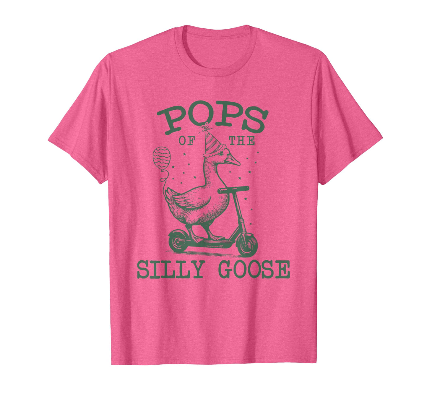 Pops of The Silly Goose First Birthday Family Matching T-Shirt