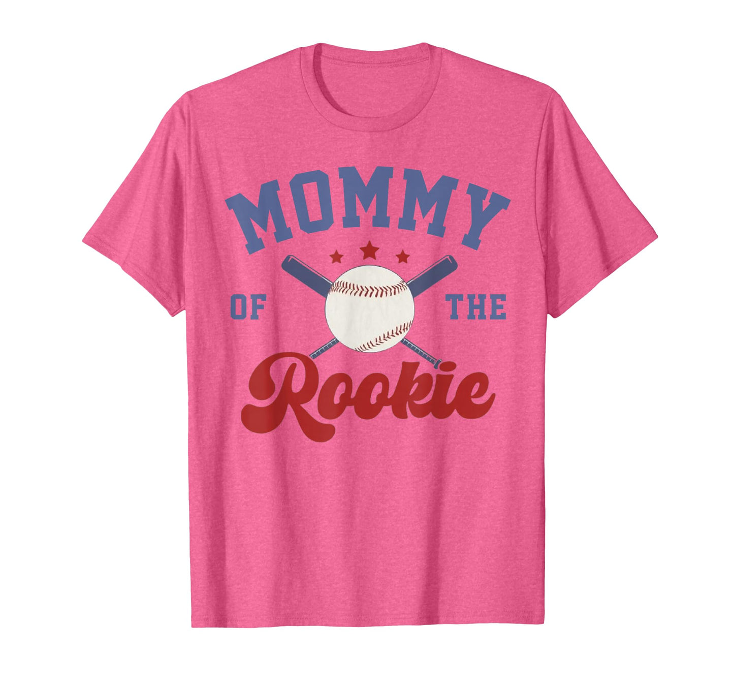 Mommy of Rookie 1st Birthday Baseball Boy Family Matching T-Shirt