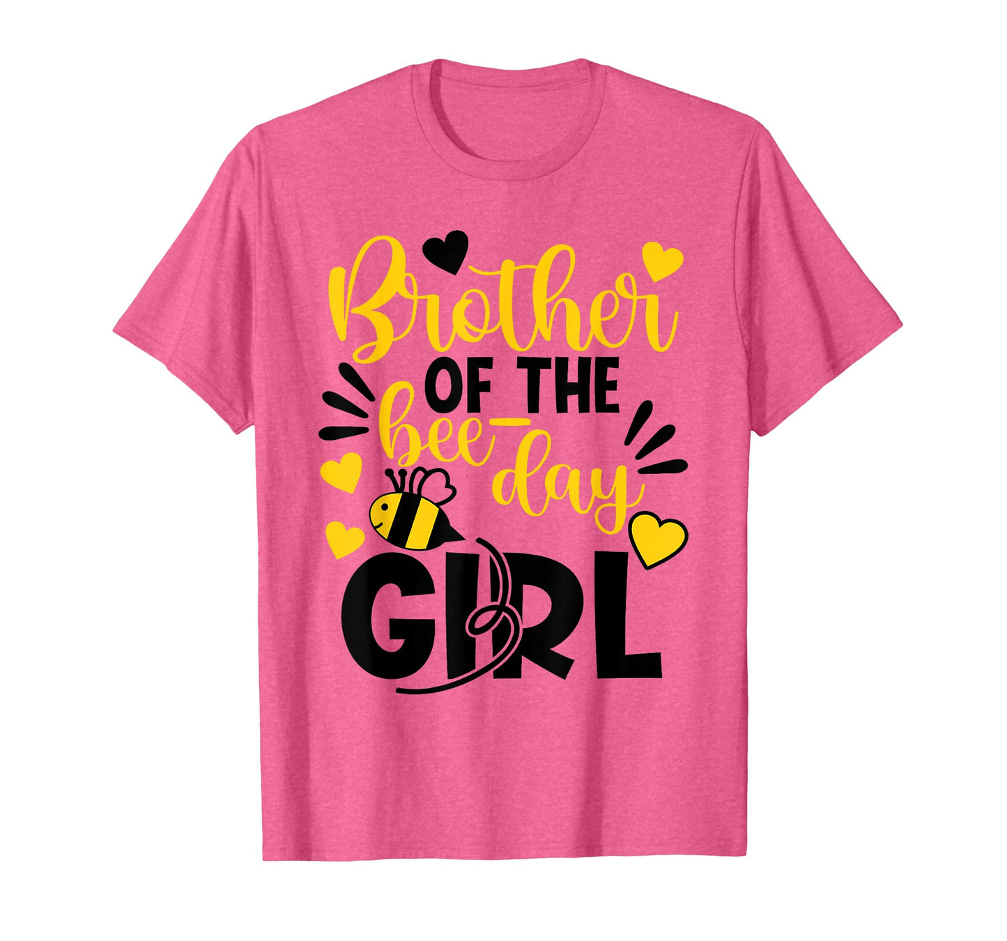 Brother Of The Bee Day Girl Hive Party Matching Birthday T-Shirt