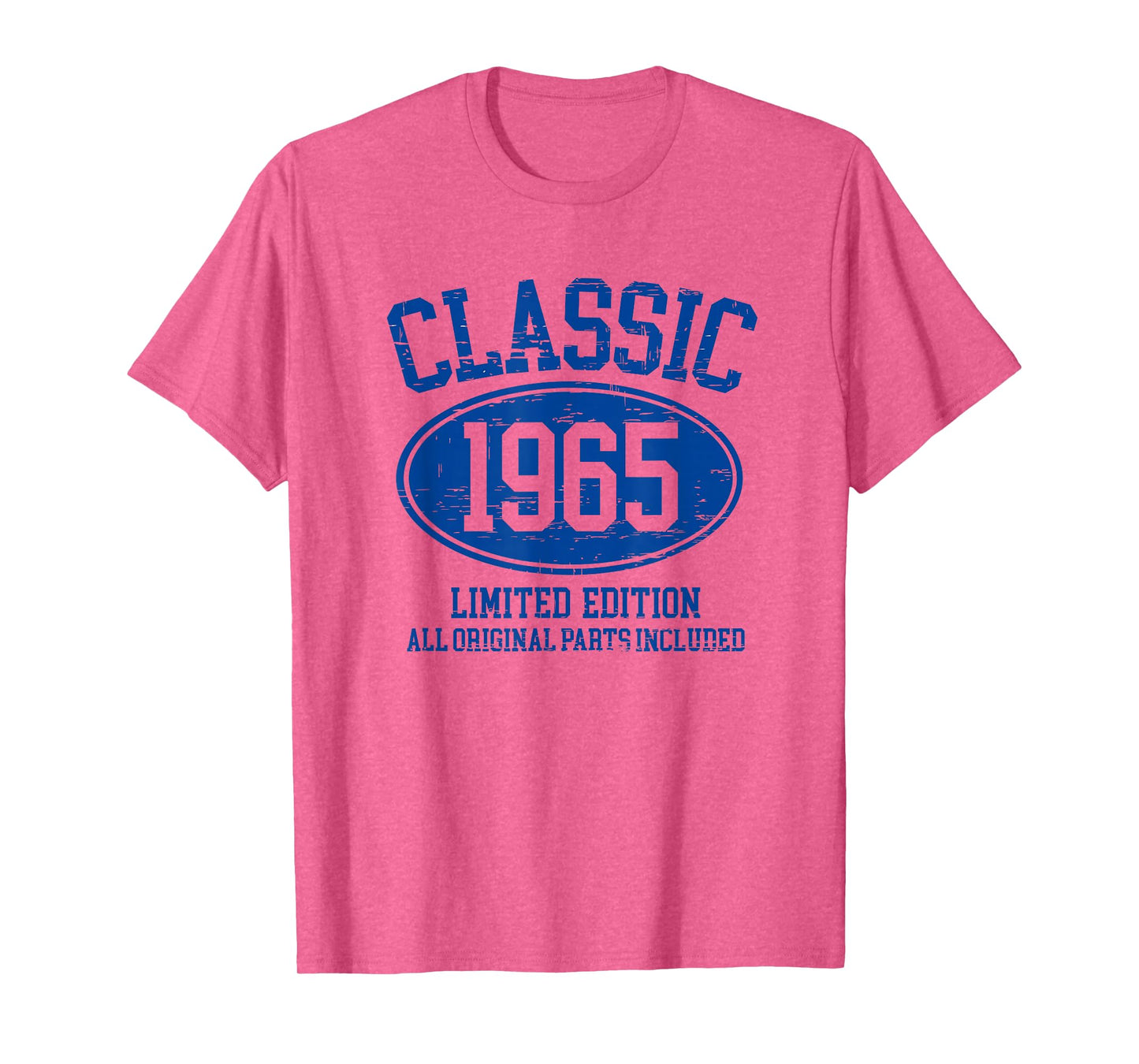 60th Year Old Men Women Vintage Classic 1965 60th Birthday T-Shirt
