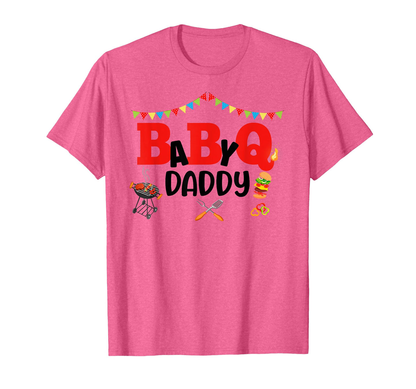 BBQ Baby Shower Gender Reveal Matching Group Outfit T-Shirt