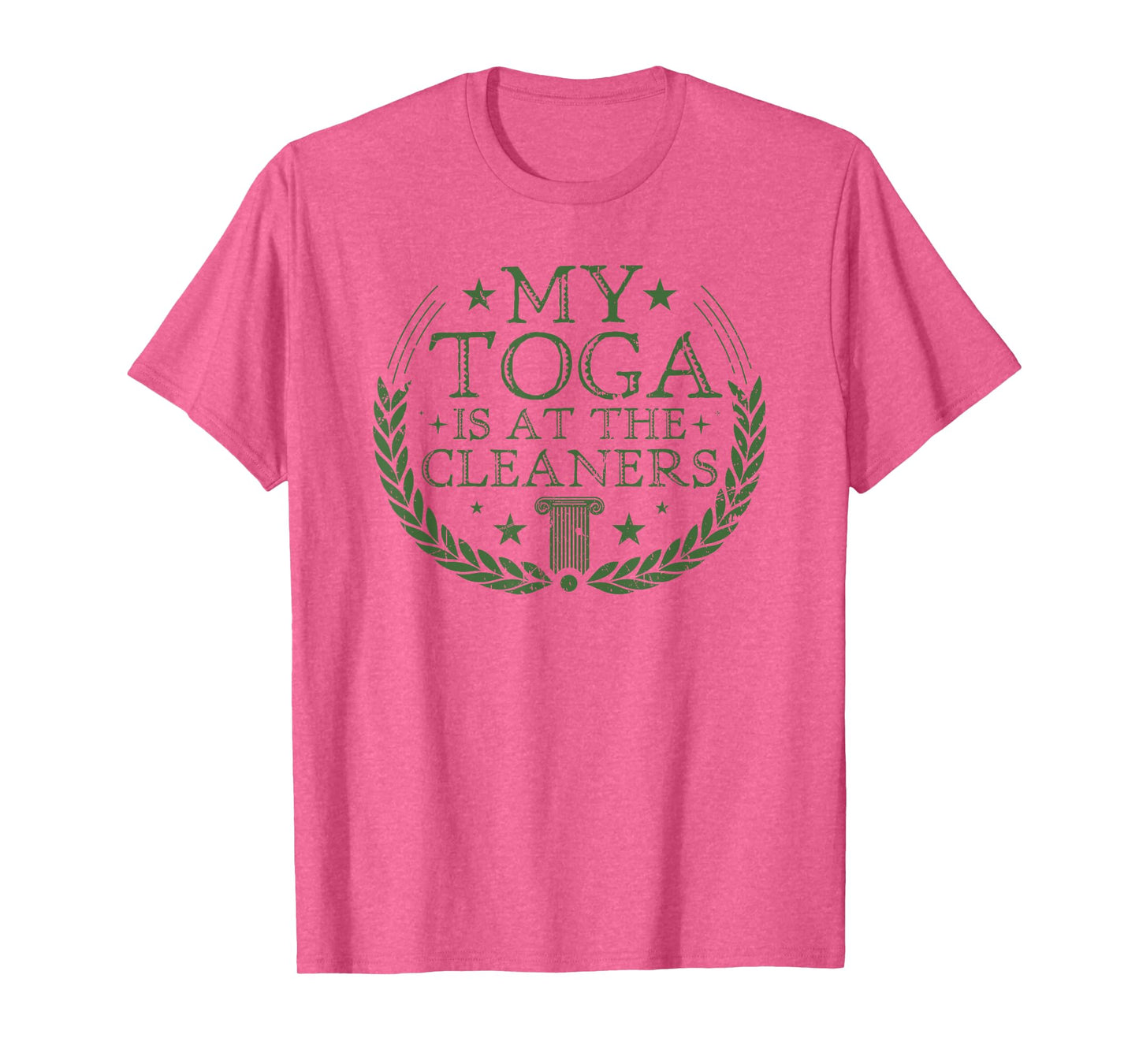 My Toga Is At The Cleaners Greek Party Costume T-Shirt