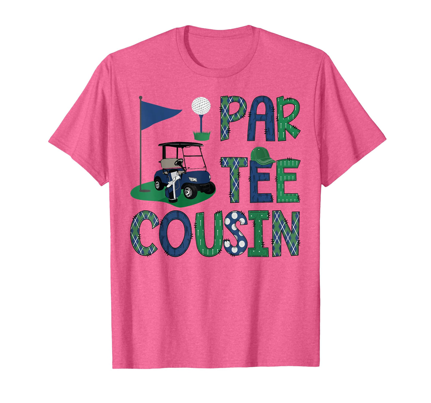 Par-Tee Cousin Golf Lover Birthday Party Family Matching T-Shirt