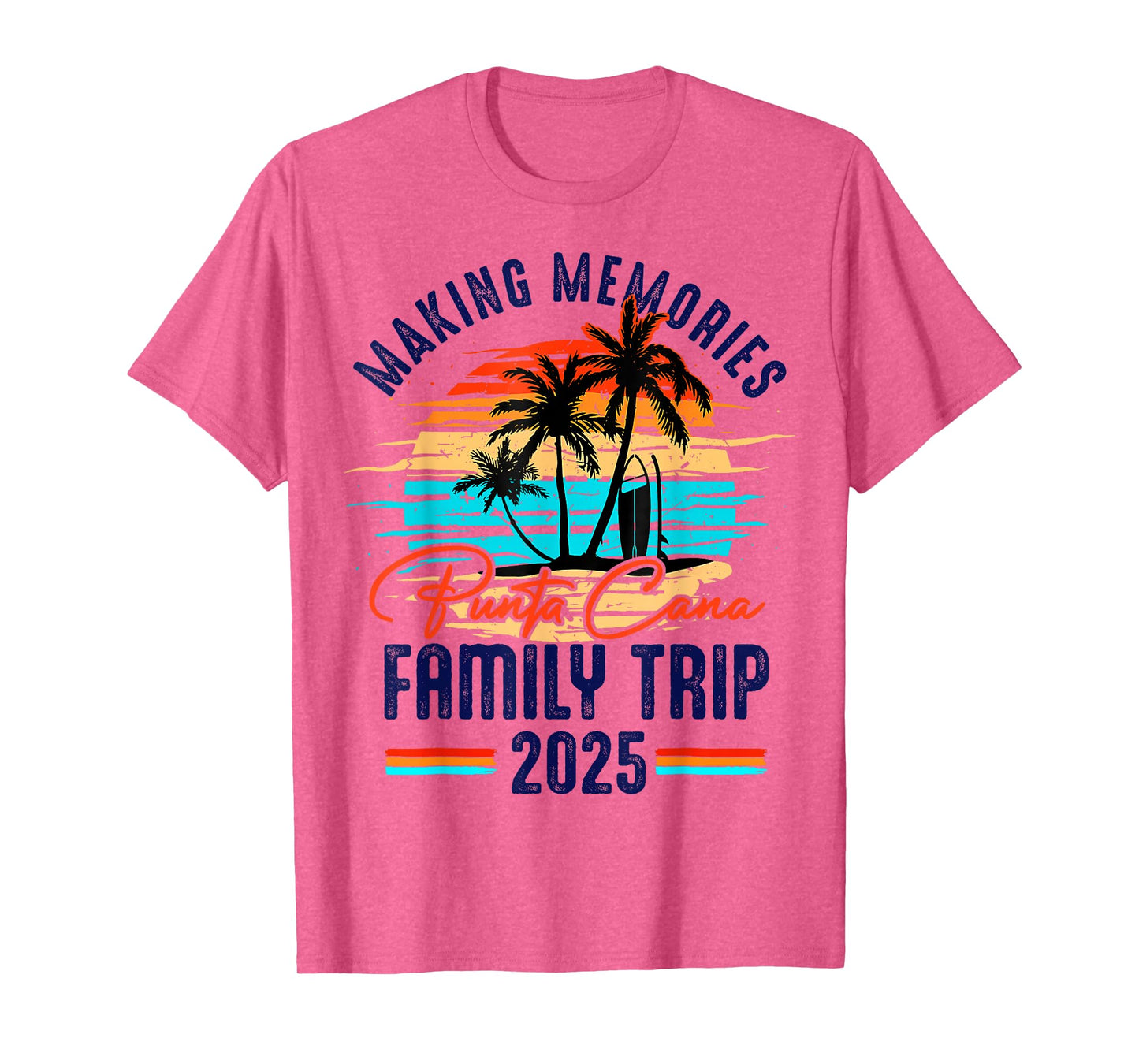 Family Punta Cana Vacation 2025 Summer Vacation Matching T-Shirt