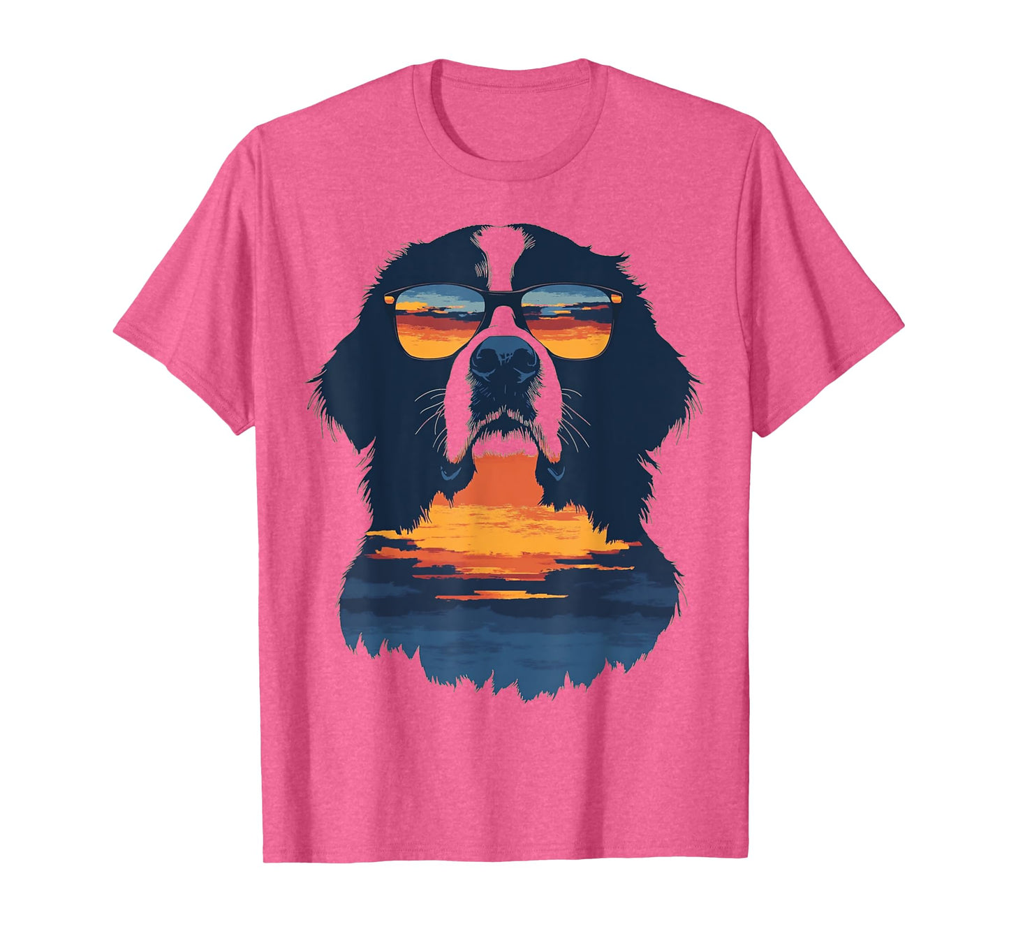 Bernese Mountain Dog Hawaiian Men Women Kids T-Shirt