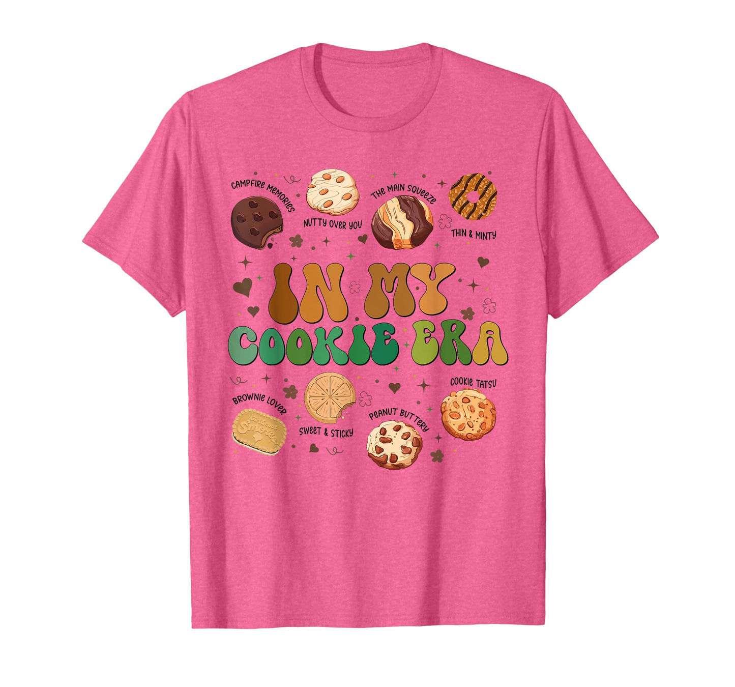 In My Cookie Era Cookie Dealer Era Scout Mom Girls Kids T-Shirt