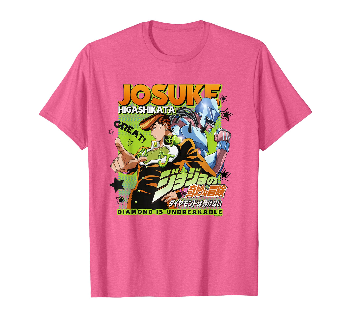 JoJo's Bizarre Adventure Josuke Magazine Cover Anime T-Shirt