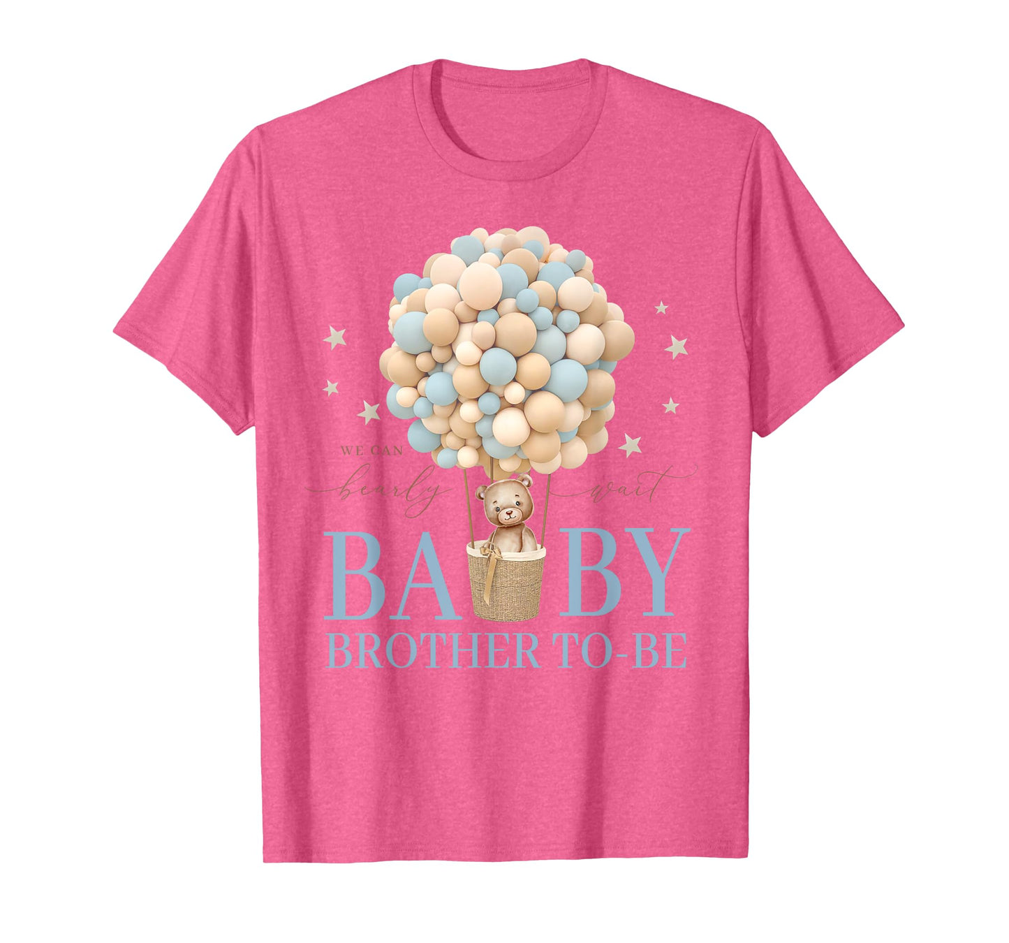 Brother We Can Bearly Wait Baby Shower Bear Family Matching T-Shirt