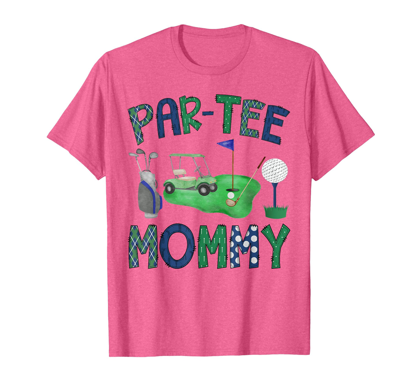 Par-Tee Mommy Hole in One Birthday Golf Lover Party T-Shirt