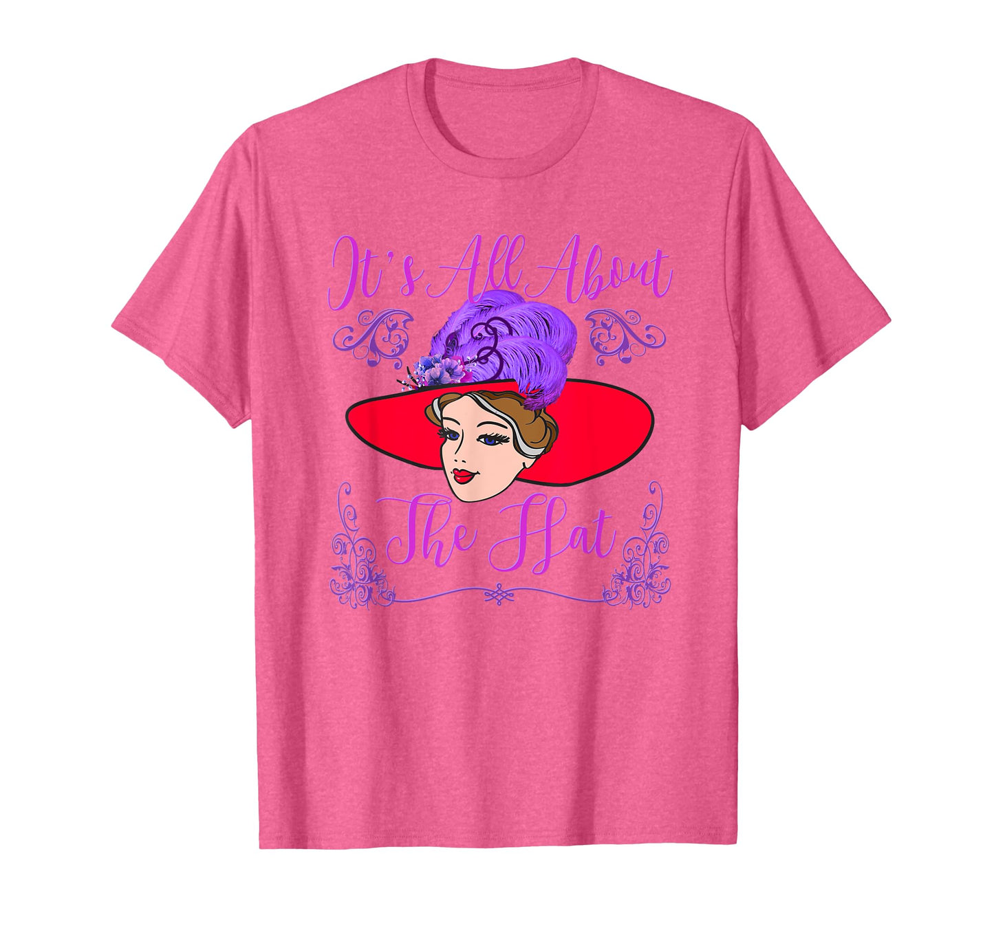 Red Hat It's All About the Hat Vintage Style T Shirt T-Shirt