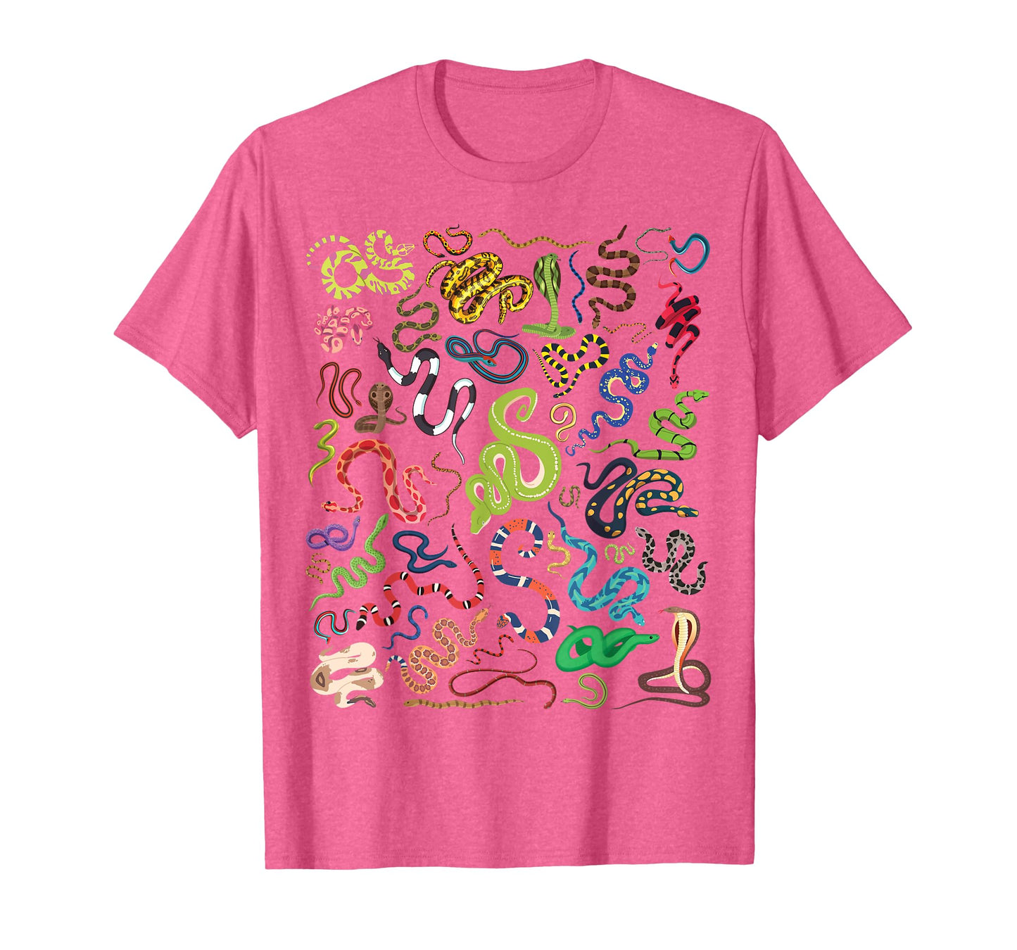 Types Of Snakes Educational Herpetologist Kids Boys Girls T-Shirt