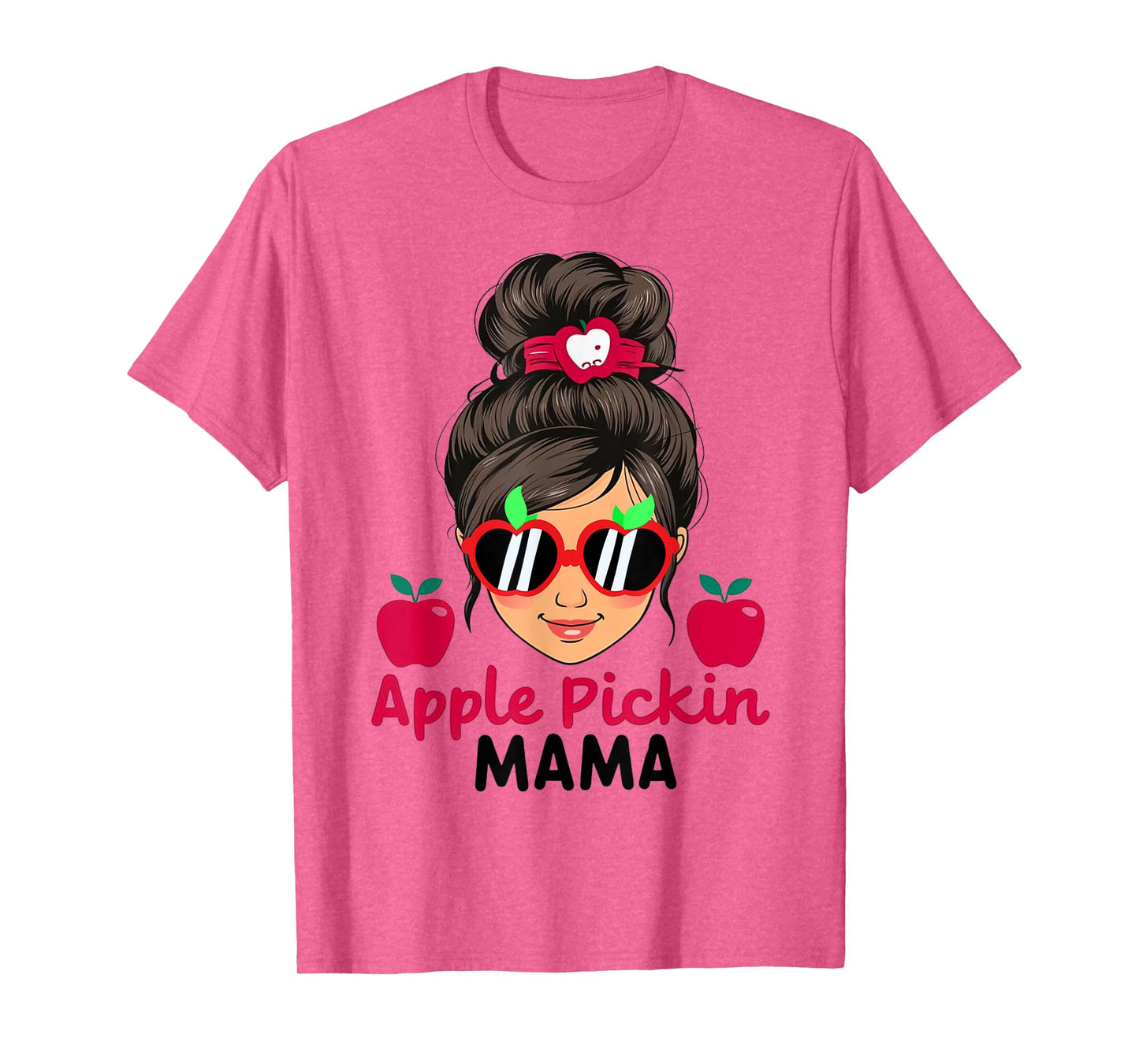 Apple Pickin Mama Cute Mom Apple Picking Crew Harvest Season T-Shirt