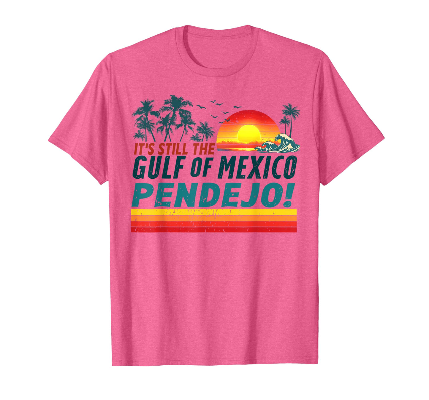 It's Still The Gulf of Mexico Pendejo Retro Men Women Beach T-Shirt