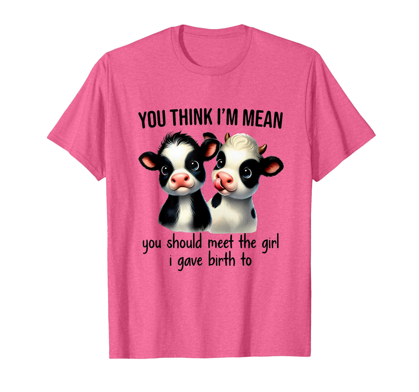 You Think I'm Mean You Should Meet The Girl I Gave Birthday T-Shirt