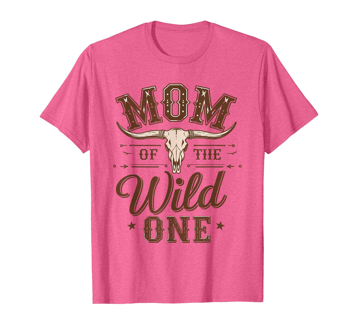 Mom Of The Wild One Cowboy Western Rodeo Party Matching T-Shirt