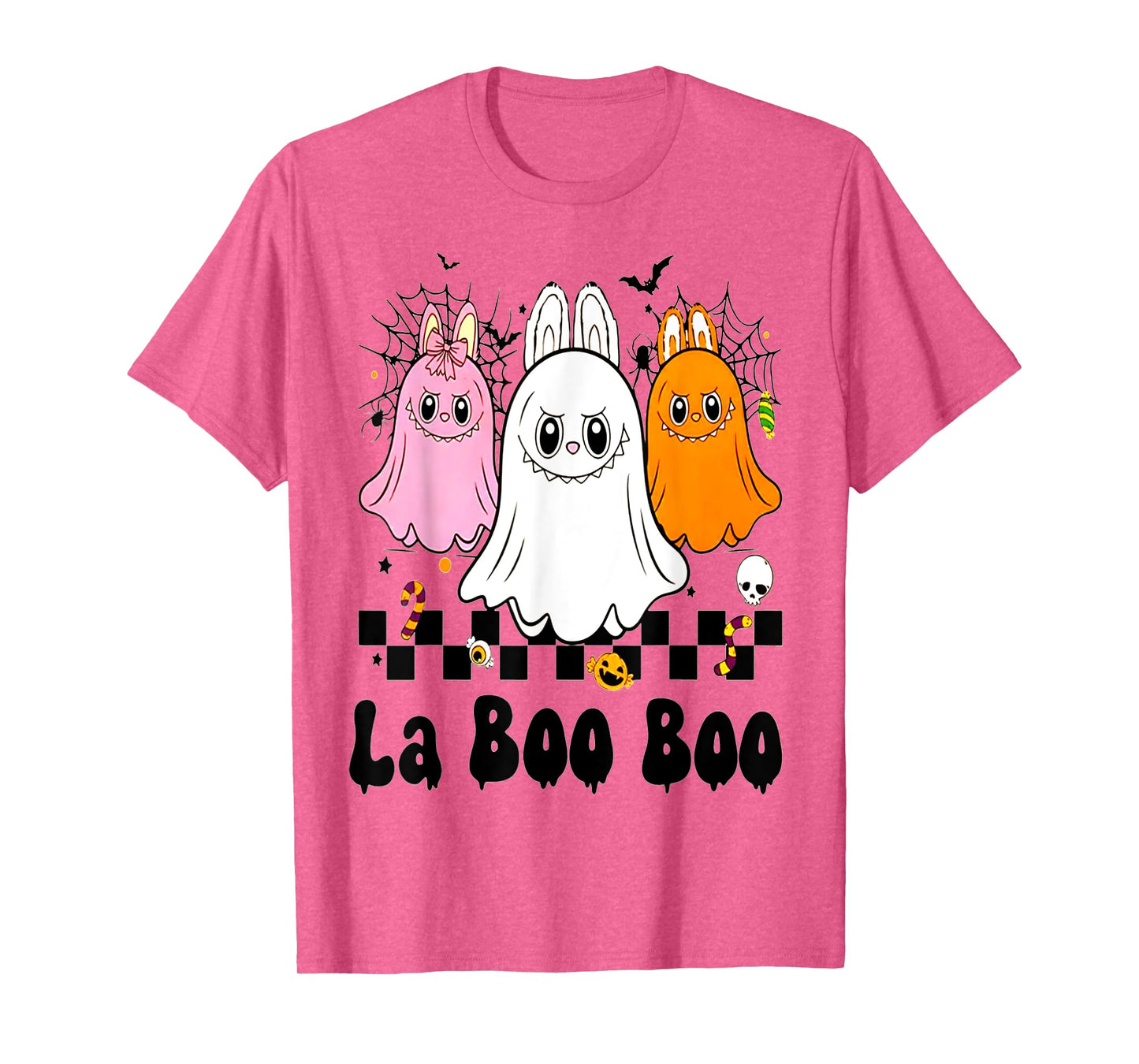 Cute Laboo Boo Ghost Halloween Shirt for Adults Boys Girls T-Shirt