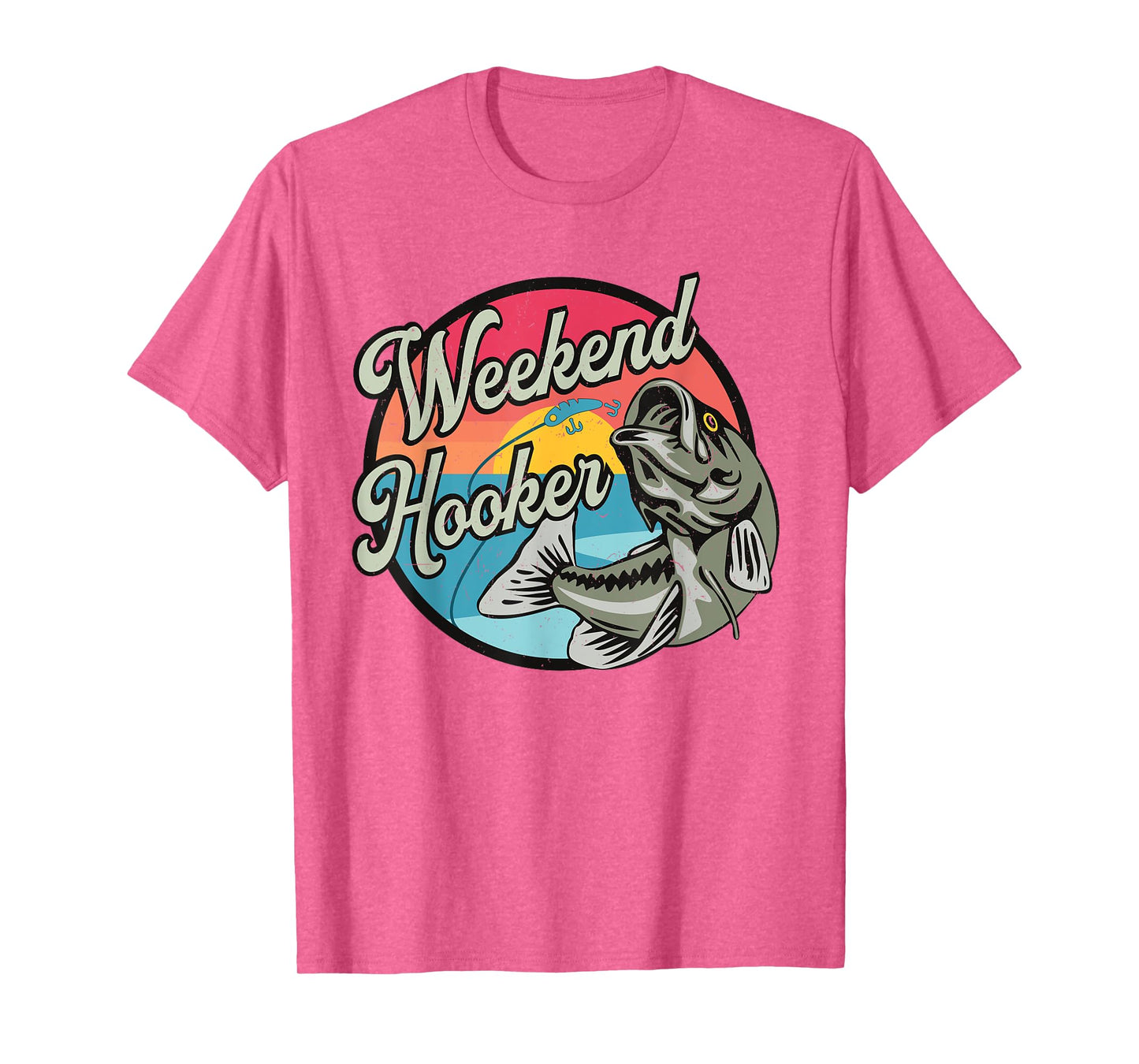 Weekend Hooker Funny Fishing Summer Vacation Fisherman T-Shirt