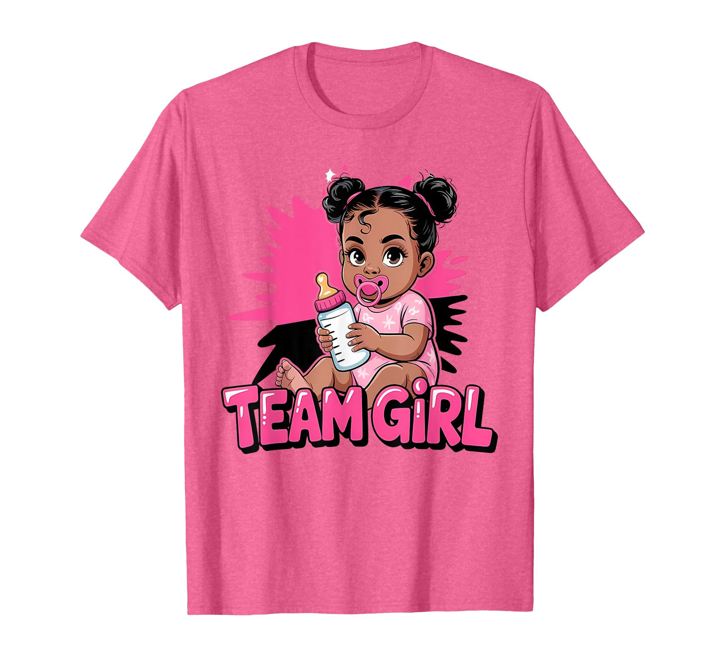 Team Girl Baby Gender Reveal Party Kid T-Shirt