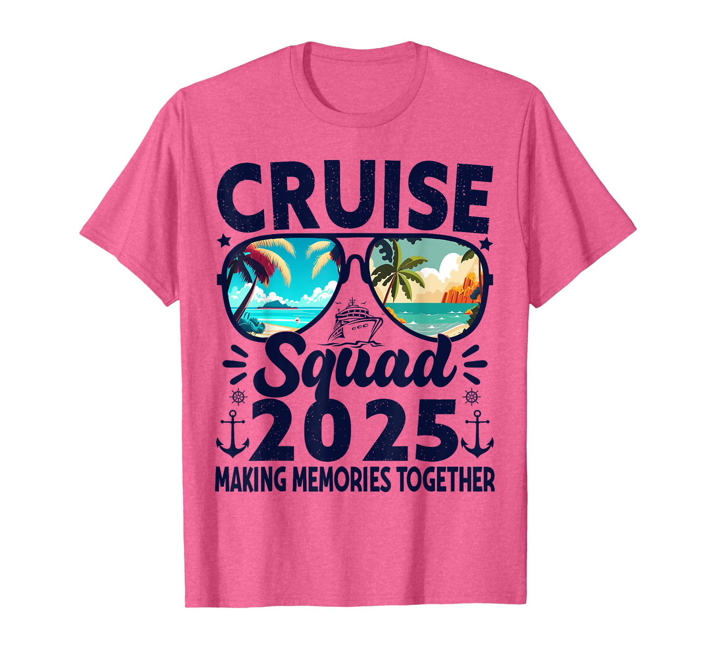 Cruise Squad 2025 Summer Vacation Trip Group Matching Cruise T-Shirt