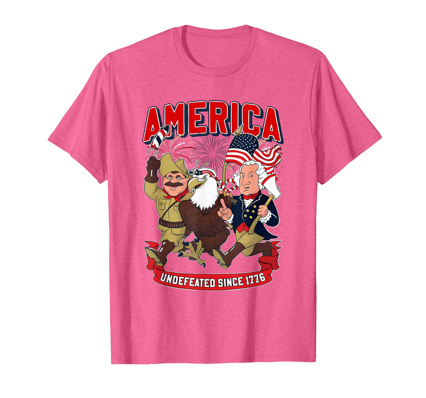 Funny 4th Of July America Undefeated Since 1776 T-Shirt