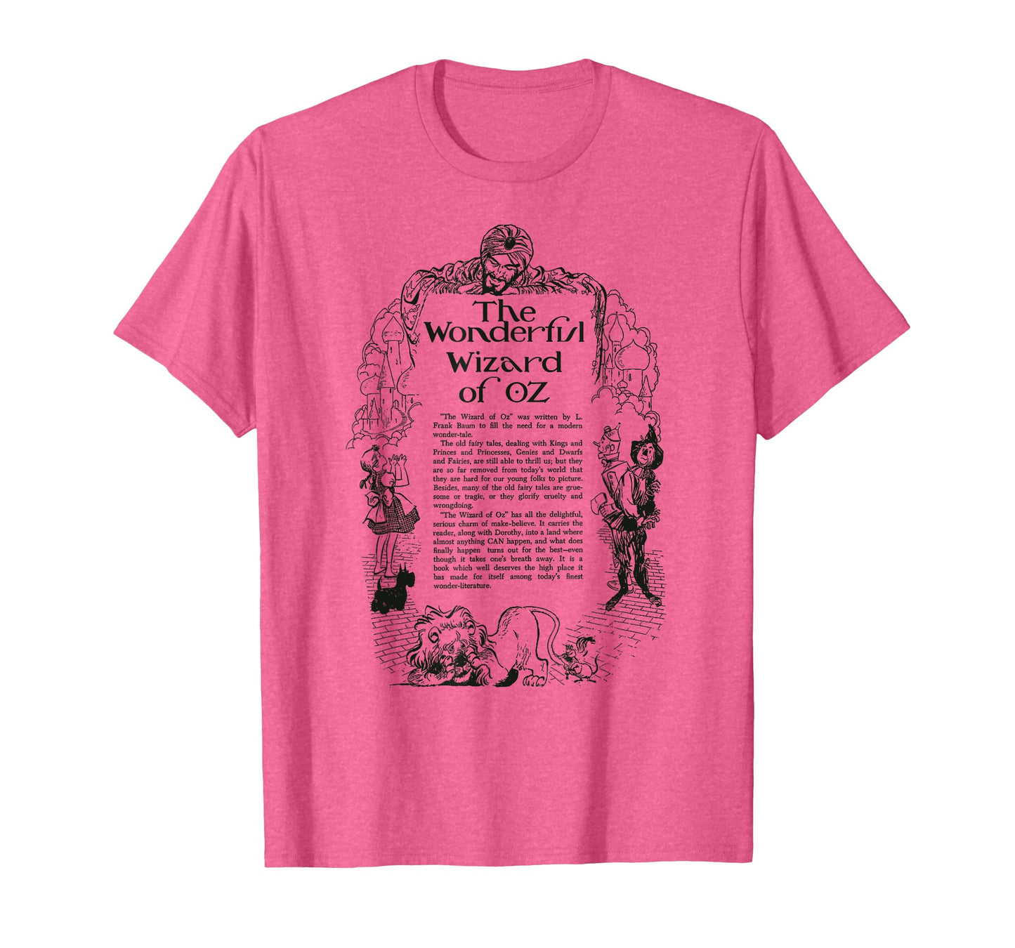 Oz Book Dorothy Toto Lion Scarecrow Oz Tin Man Wizard of OZ T-Shirt