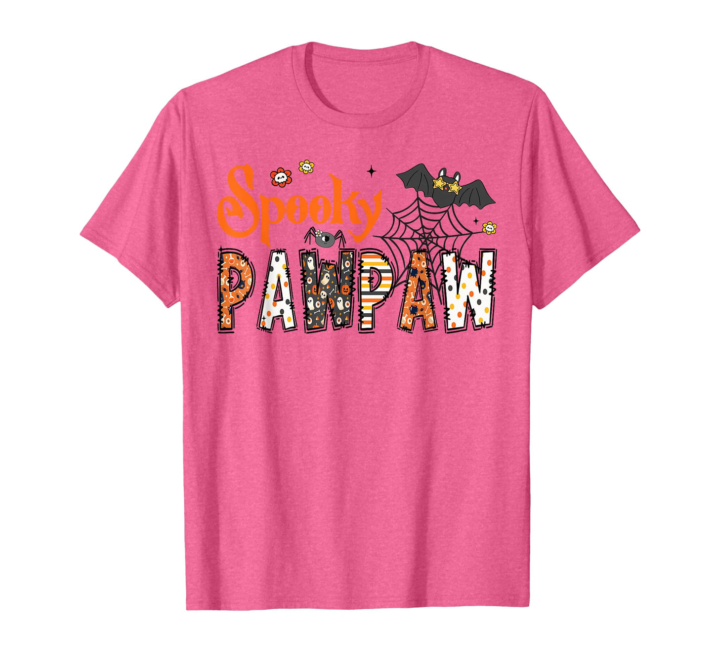 Spooky Pawpaw Halloween One Spooky Pawpaw Life T-Shirt