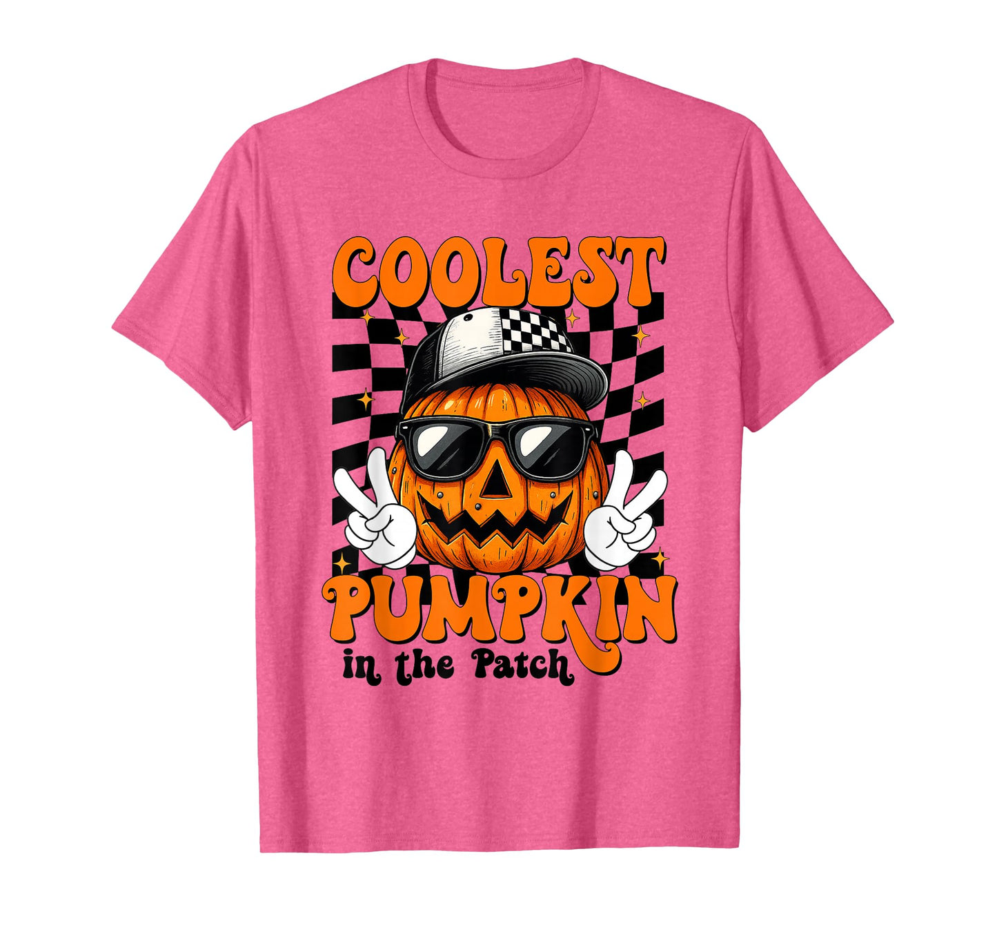 Coolest Pumpkin in The Patch Halloween Shirt Boy Kid Toddler T-Shirt