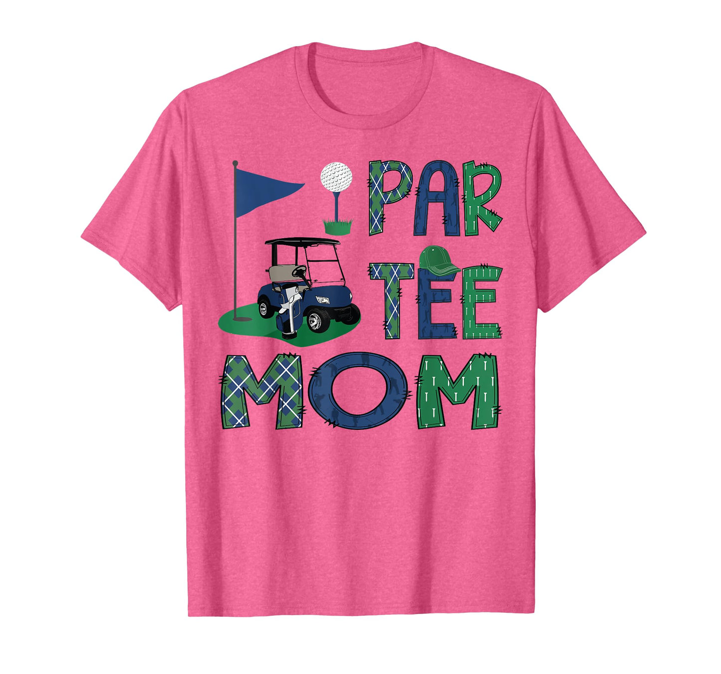Par-Tee Mom Golf Lover Birthday Party Family Matching T-Shirt