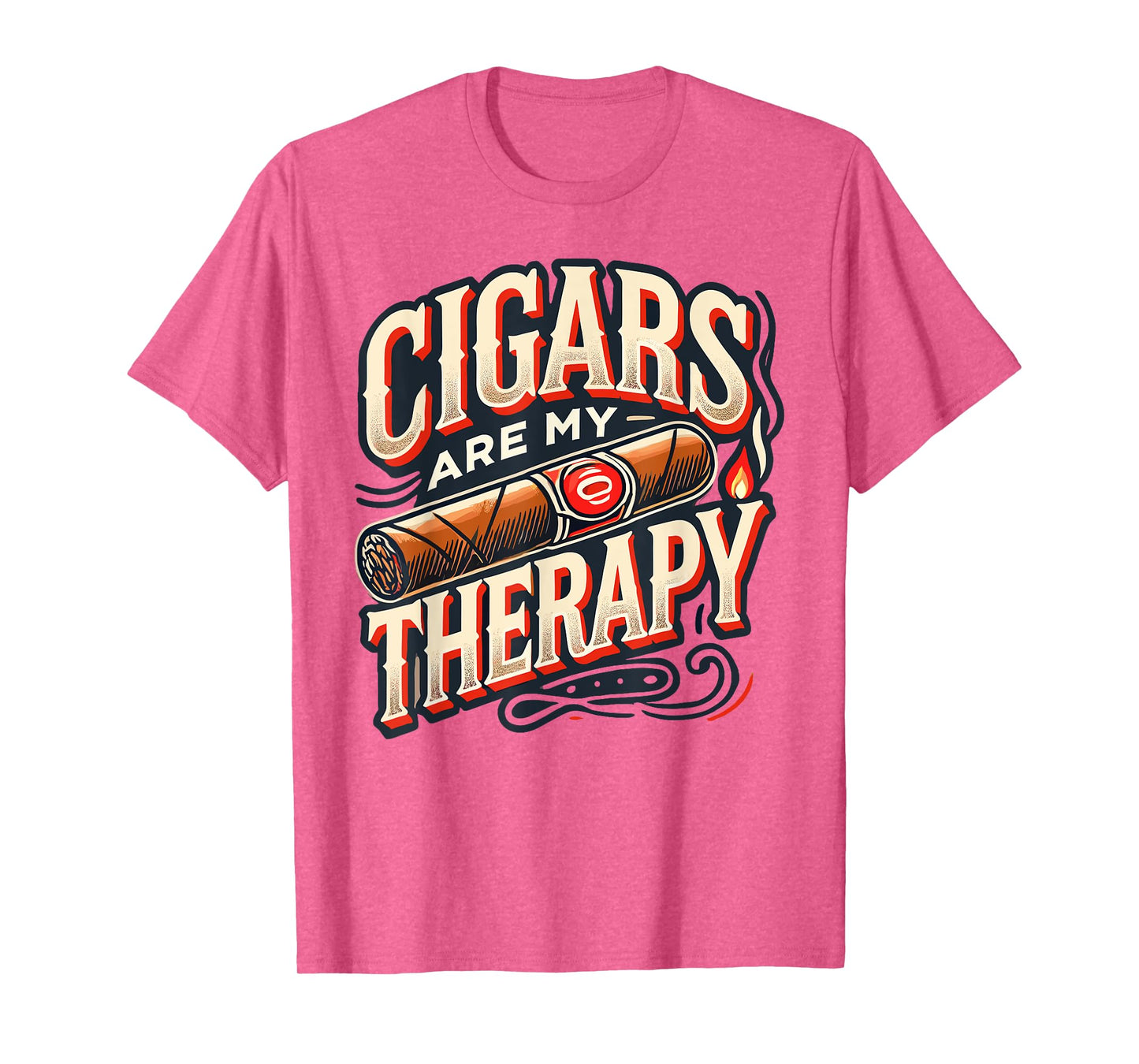 Cigars are my Therapy Shirt - Cigars T Shirts for Men, Dad T-Shirt