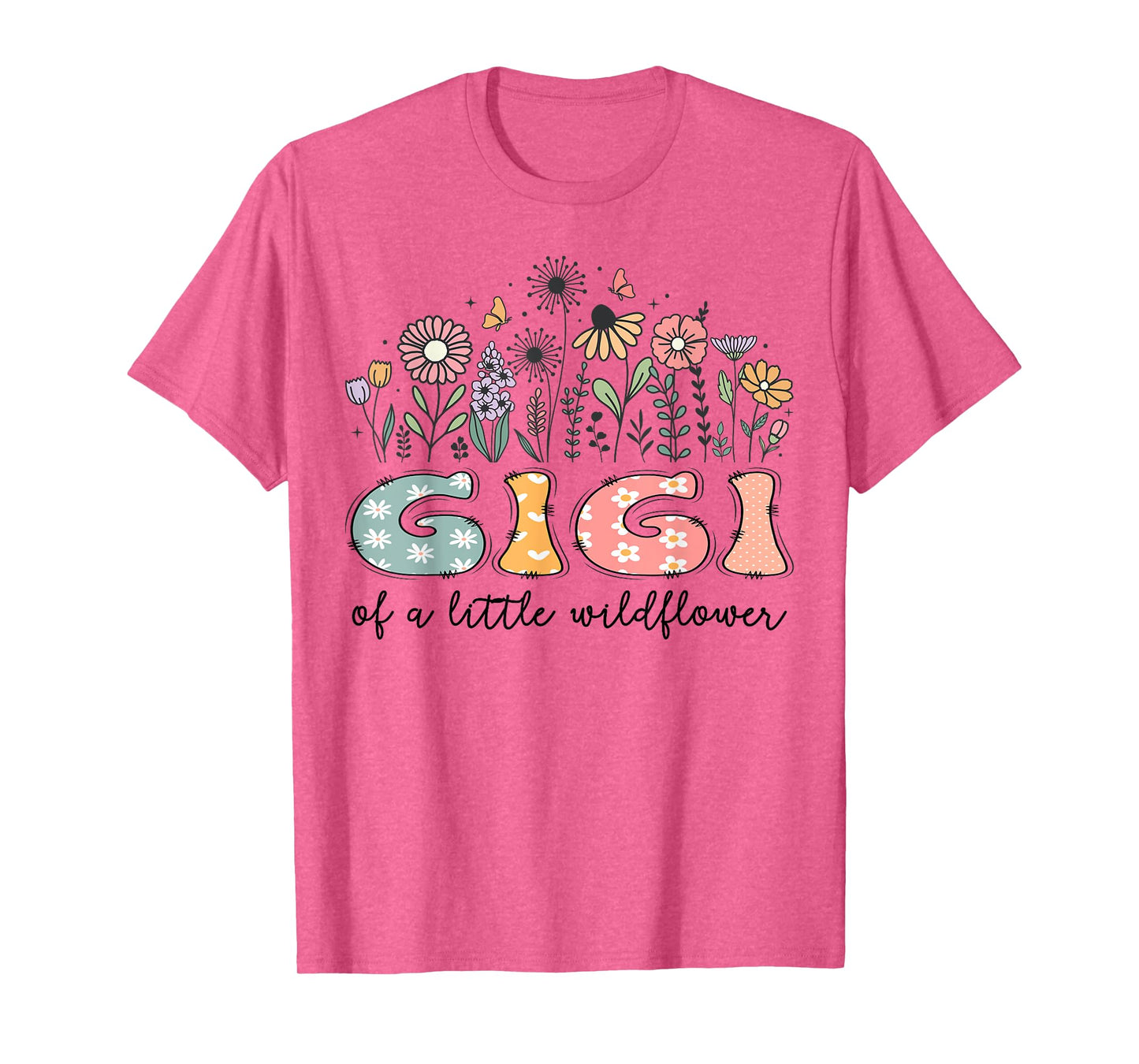 Gigi Of The Little Wildflower Baby Birthday Party T-Shirt