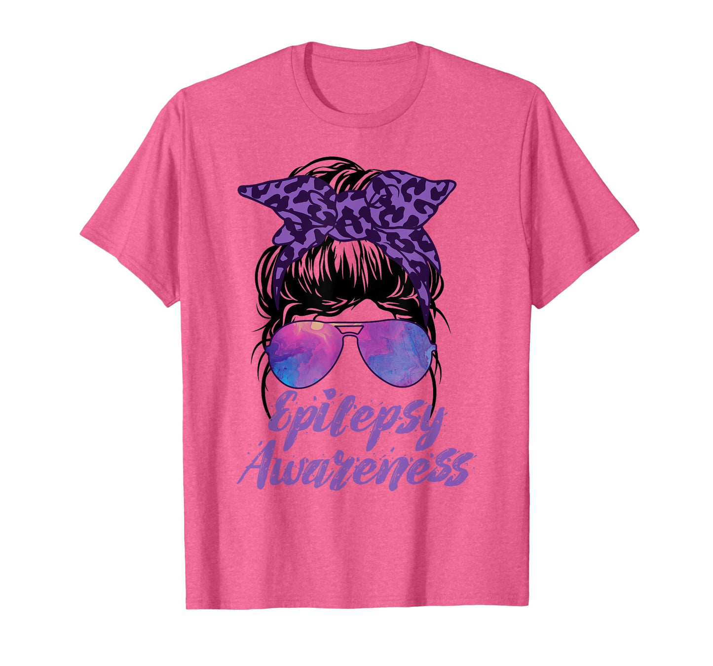 I Wear Purple For Epilepsy Awareness T-Shirt