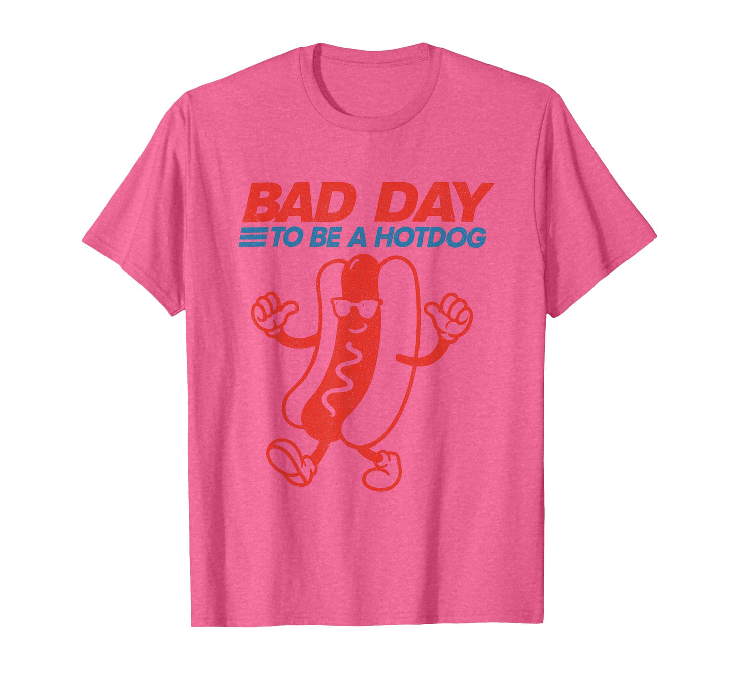 Funny Bad Day to Be a Hotdog 4th of July Independence Day T-Shirt