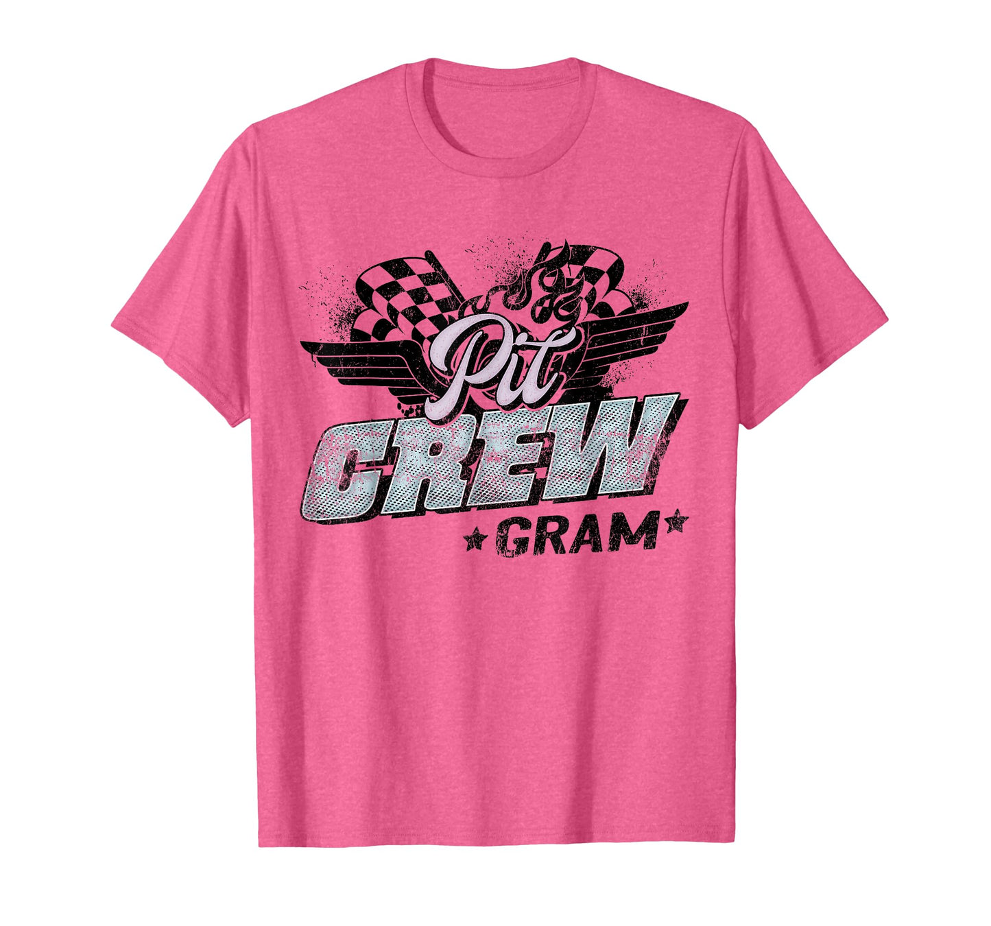 Pit Crew Gram Race Car Birthday Family Race Car T-Shirt